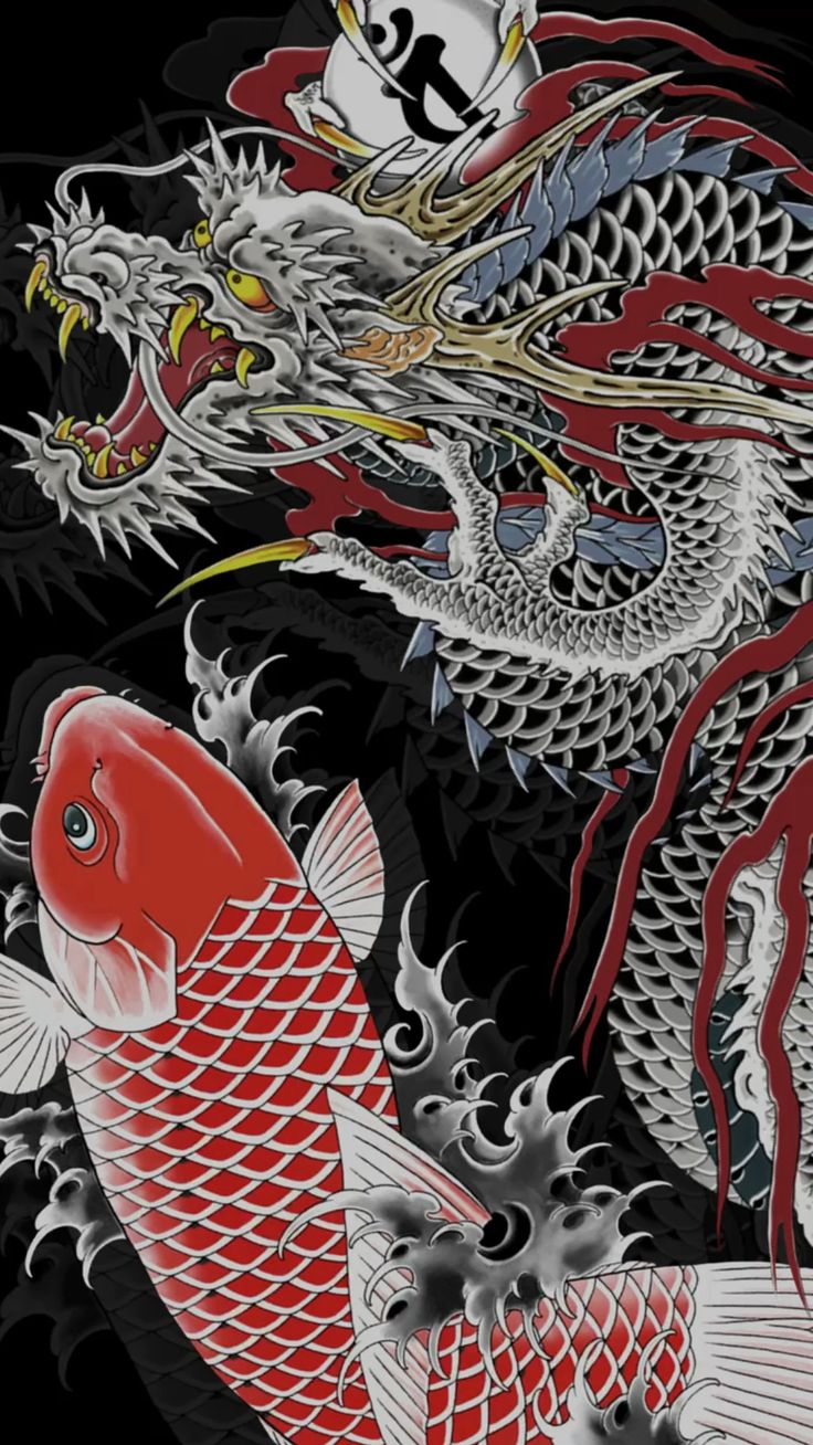 Yakuza Kiryu Dragon & Nishiki Koi