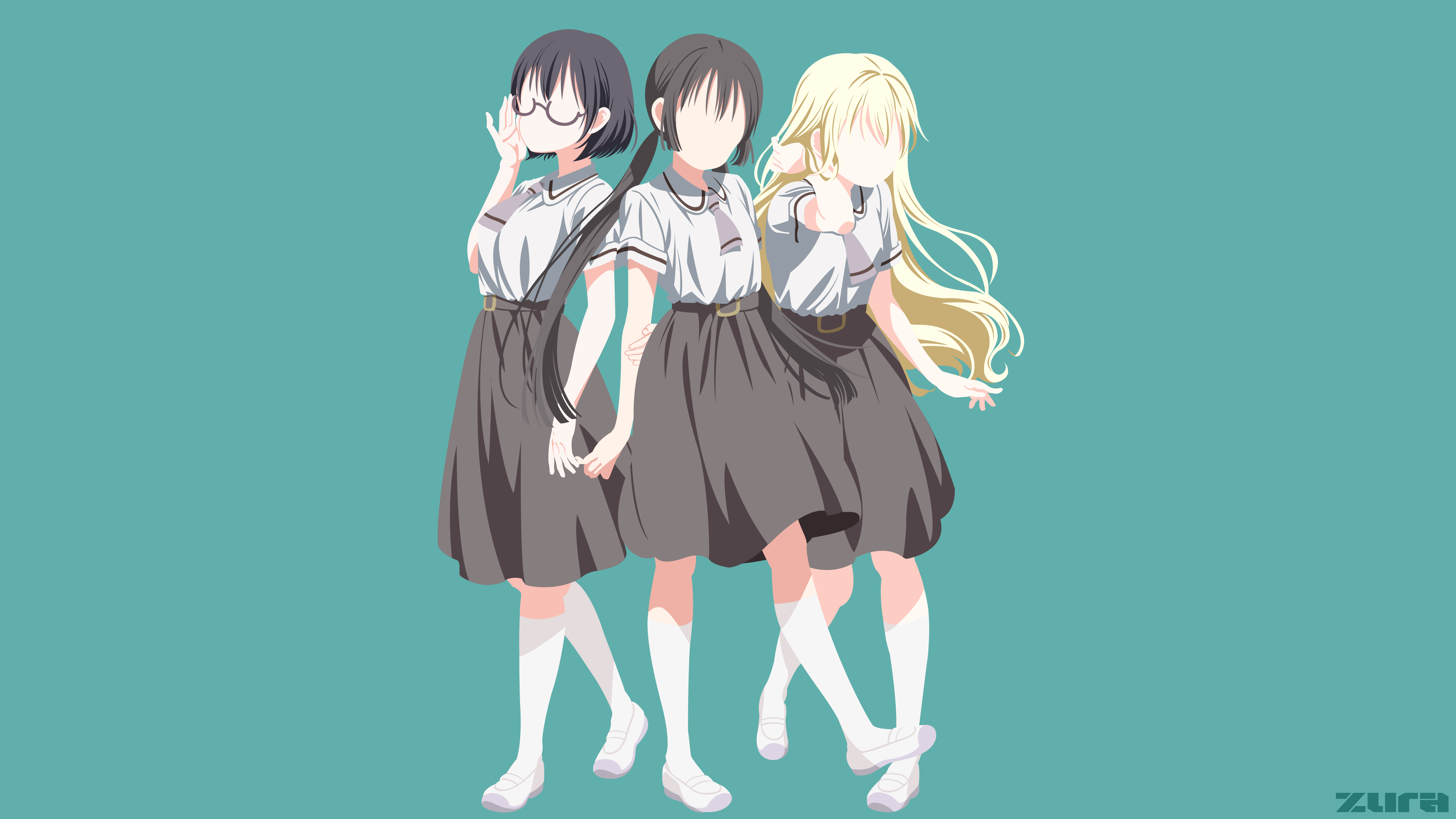 Hanako Honda Anime Asobi Asobase 4k