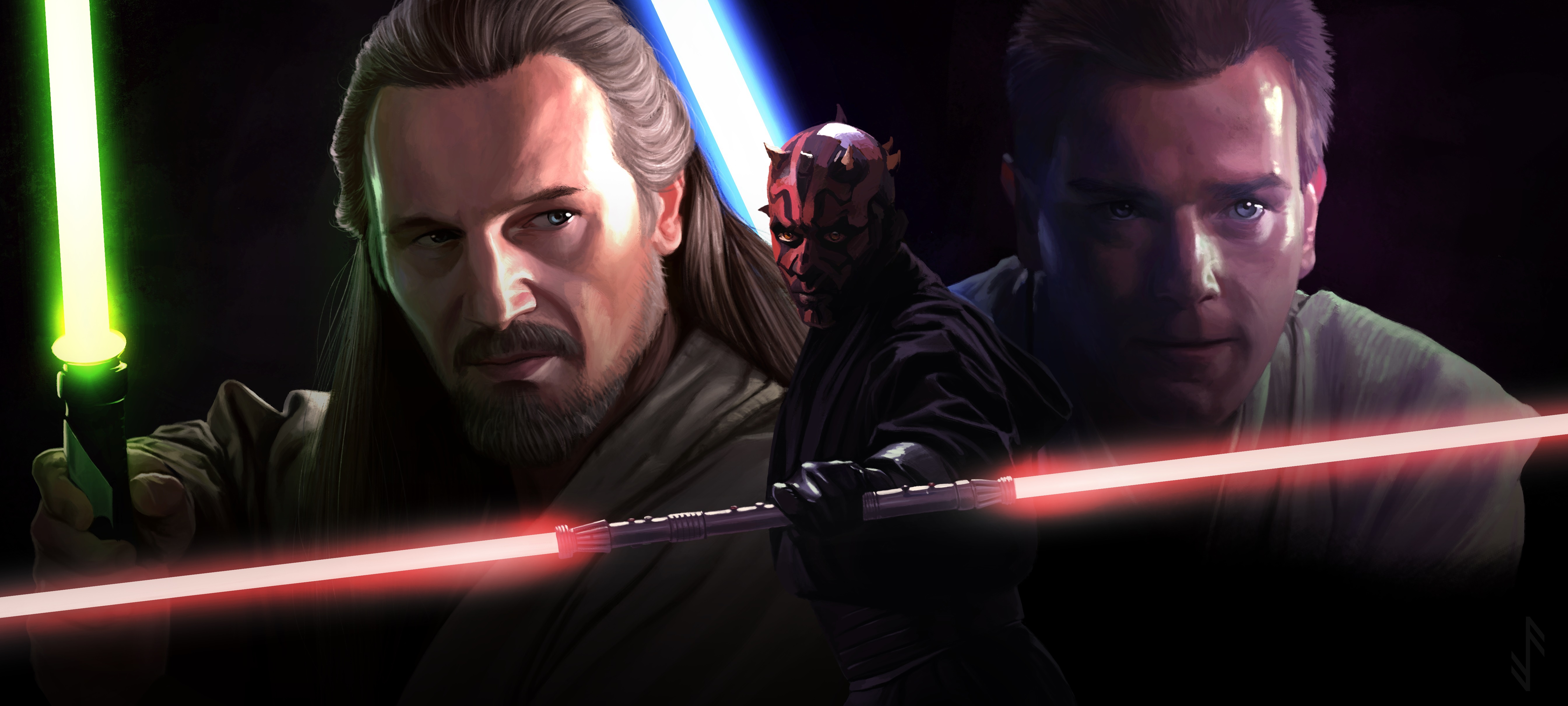 Wallpaper Obi Wan Kenobi, Movie, Qui