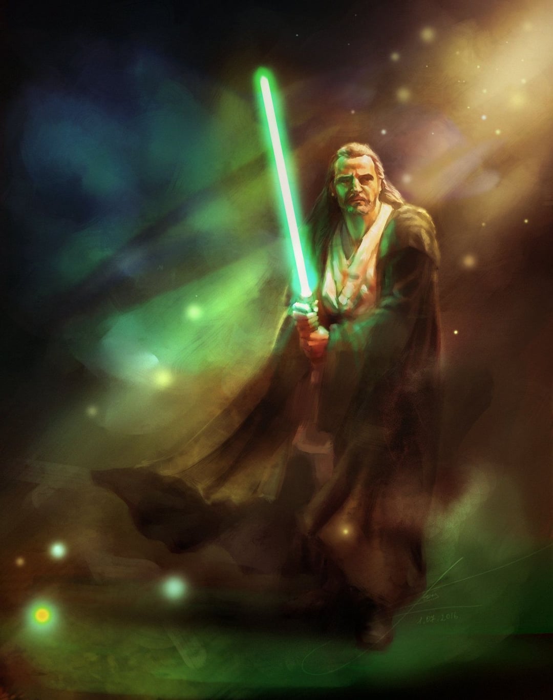 Qui Gon Jinn Art