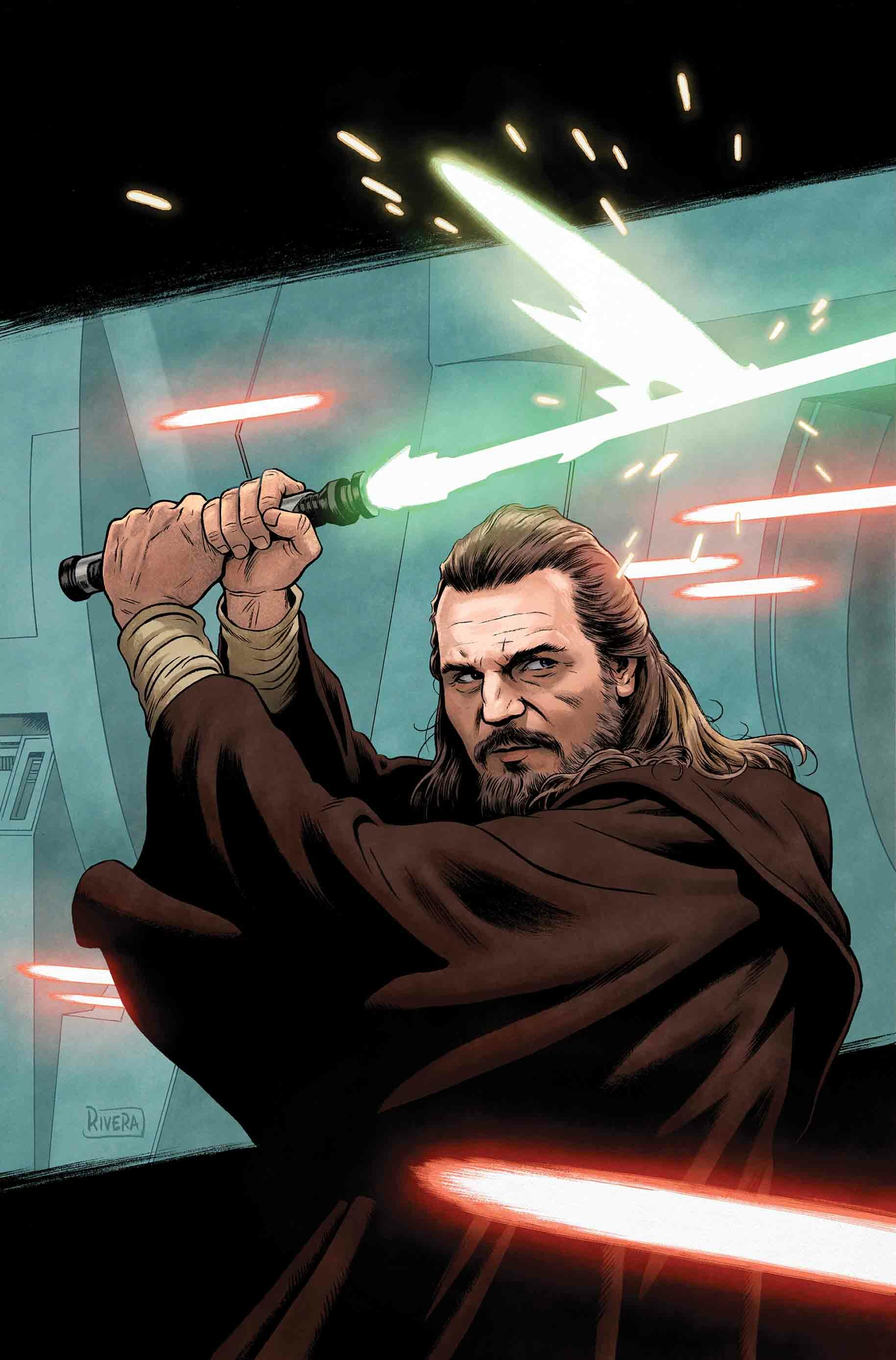 Obi Wan Kenobi (AOTC) Vs Qui Gon Jinn