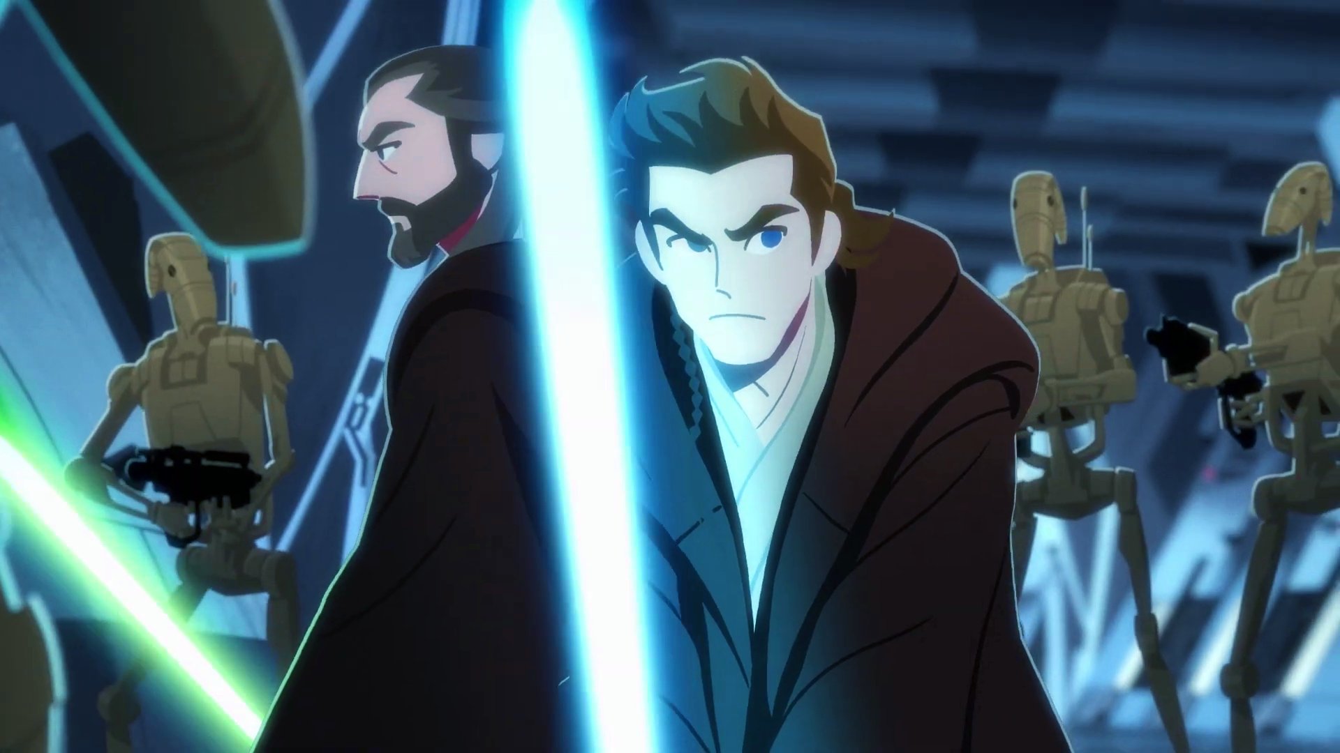 Obi Wan Kenobi, Padawan De Qui Gon Jinn