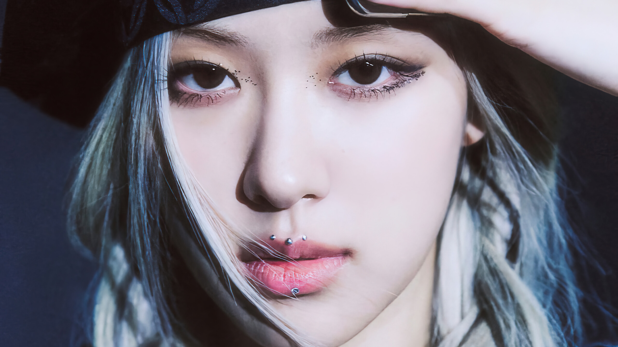 Rose BLACKPINK Pink Venom Wallpaper 4K