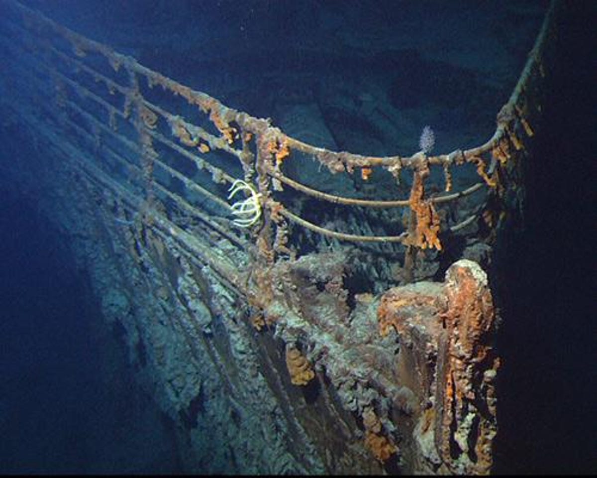 loved shipwreck: Titanic at 100 photos