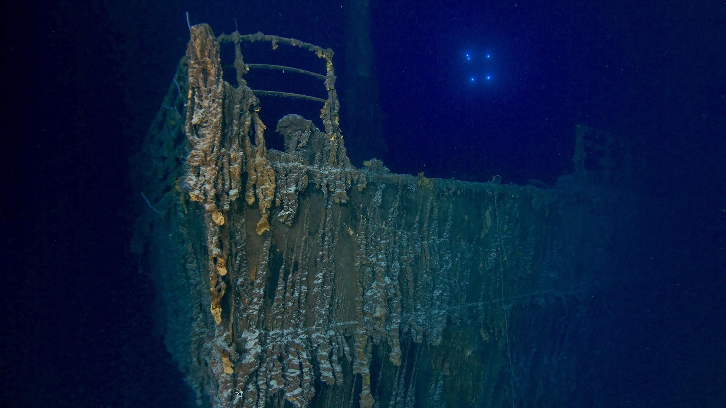 Titanic: Striking image reveal depths