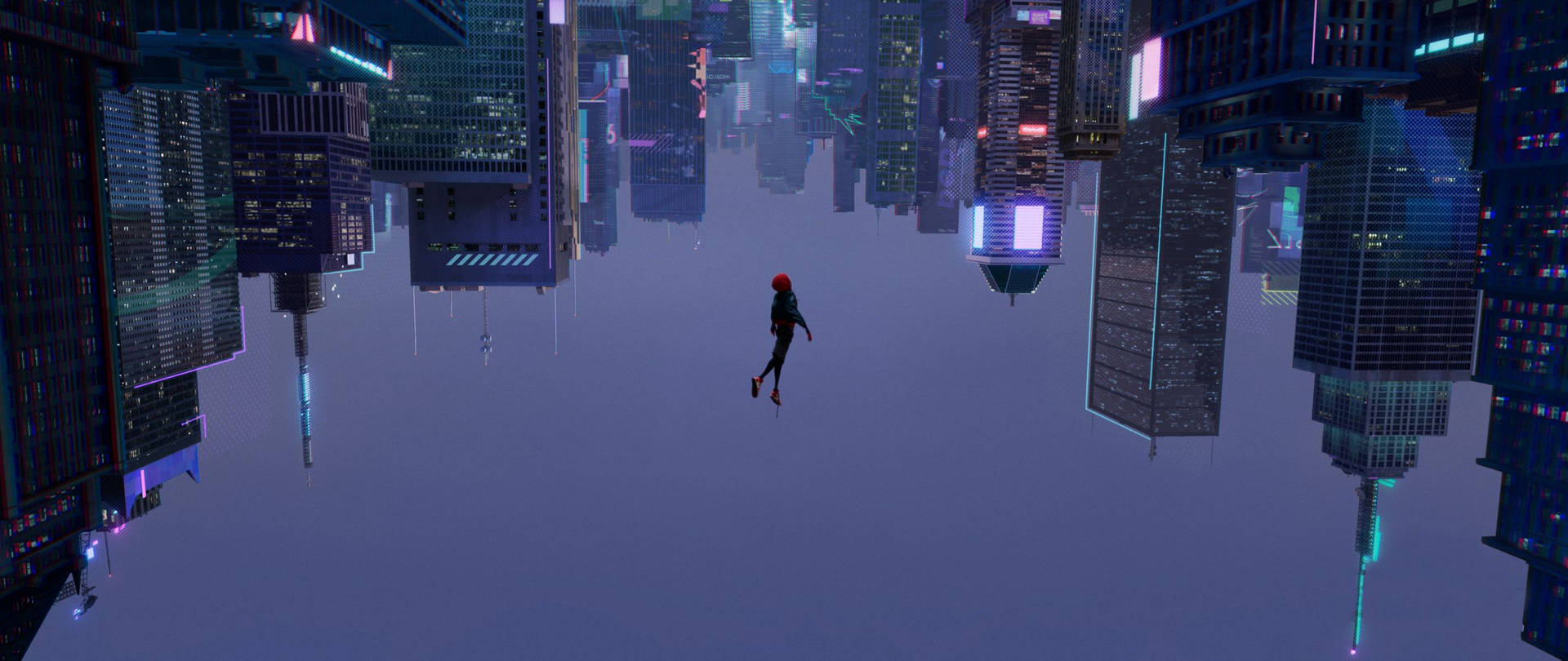 Spiderman Falling Down Wallpaper