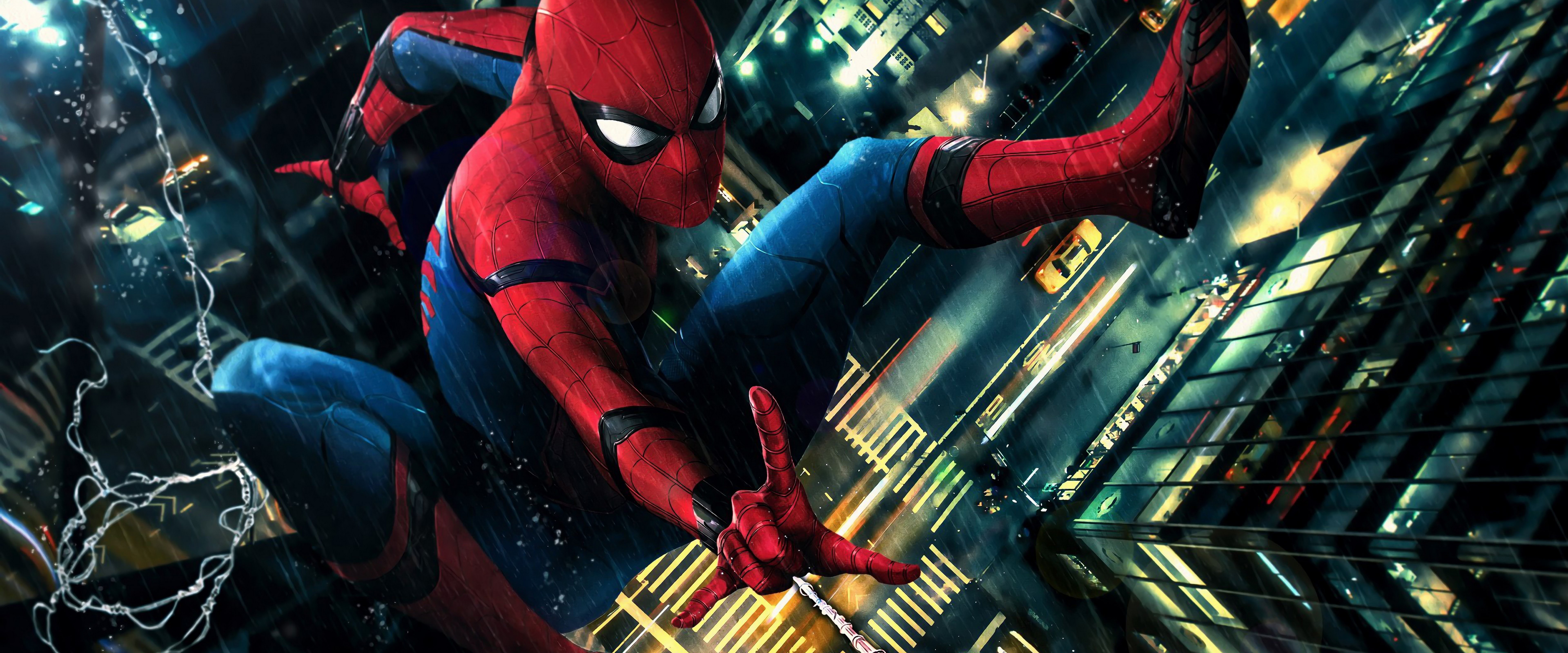 Spider Man 4K Wallpaper
