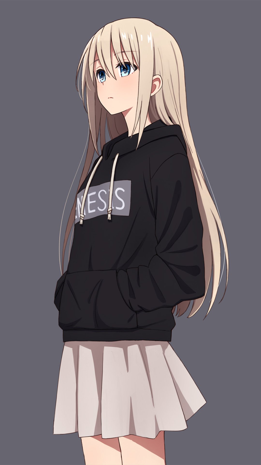 Long Hair Skirt Anime Girl Anime Girl