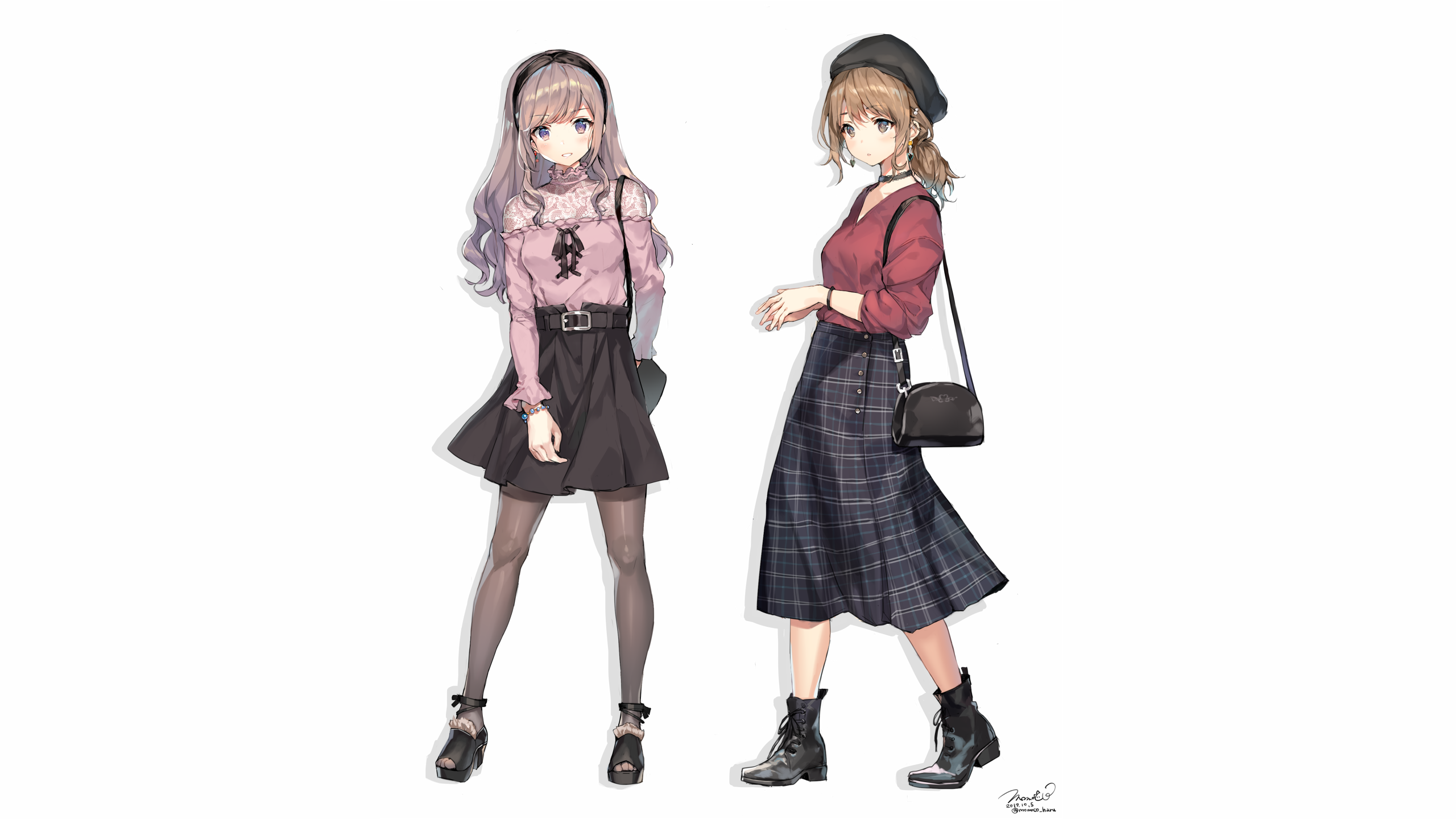 Skirt Anime Original HD Wallpaper