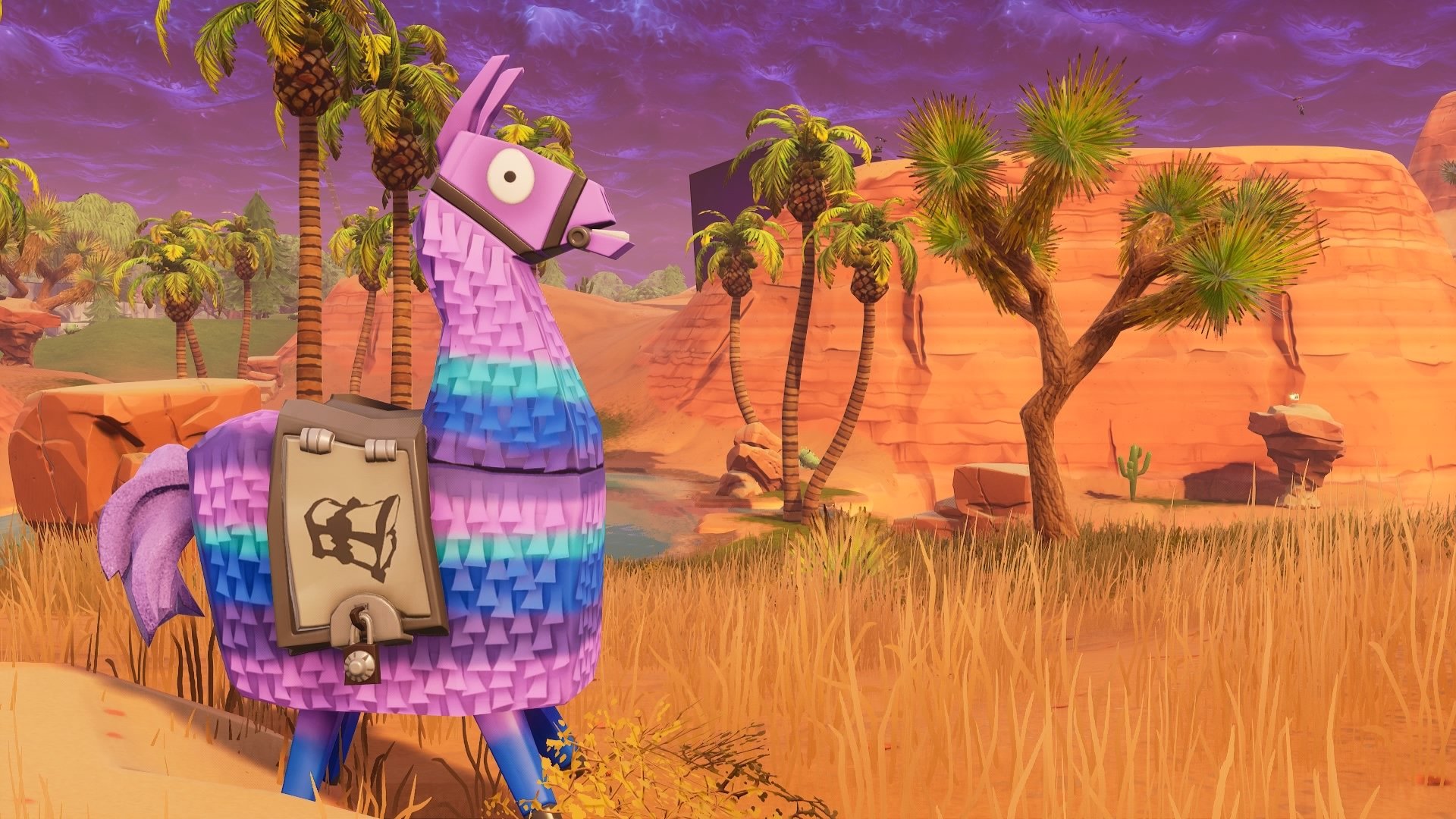 Fortnite Llama Wallpaper