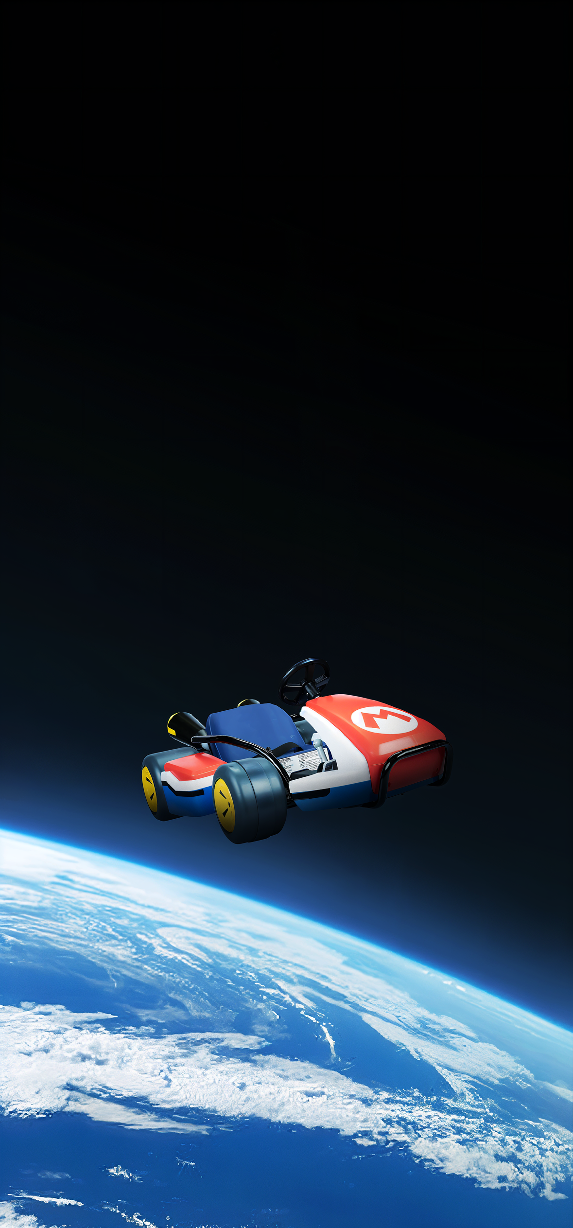 Car in Space wallpaper