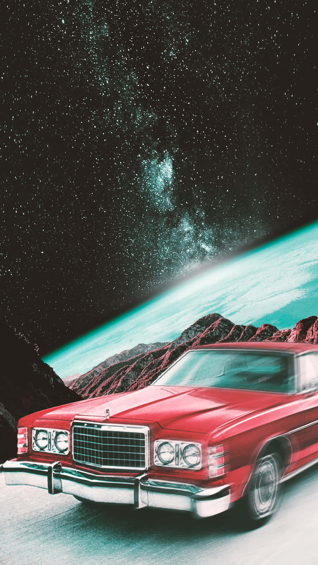 Vintage Space Aesthetic Wallpaper
