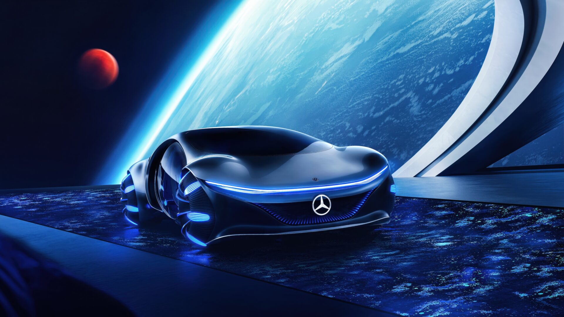 Mercedes Benz VISION AVTR Outer Space