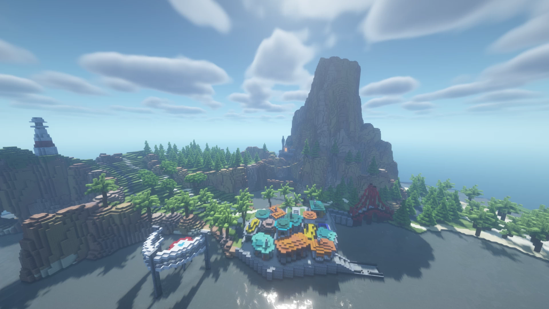 Mario Kart, and Wii Fit Minecraft Map