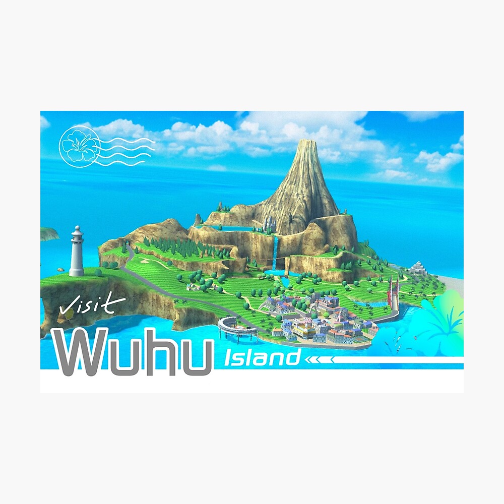 Wuhu Island Postcard Poster
