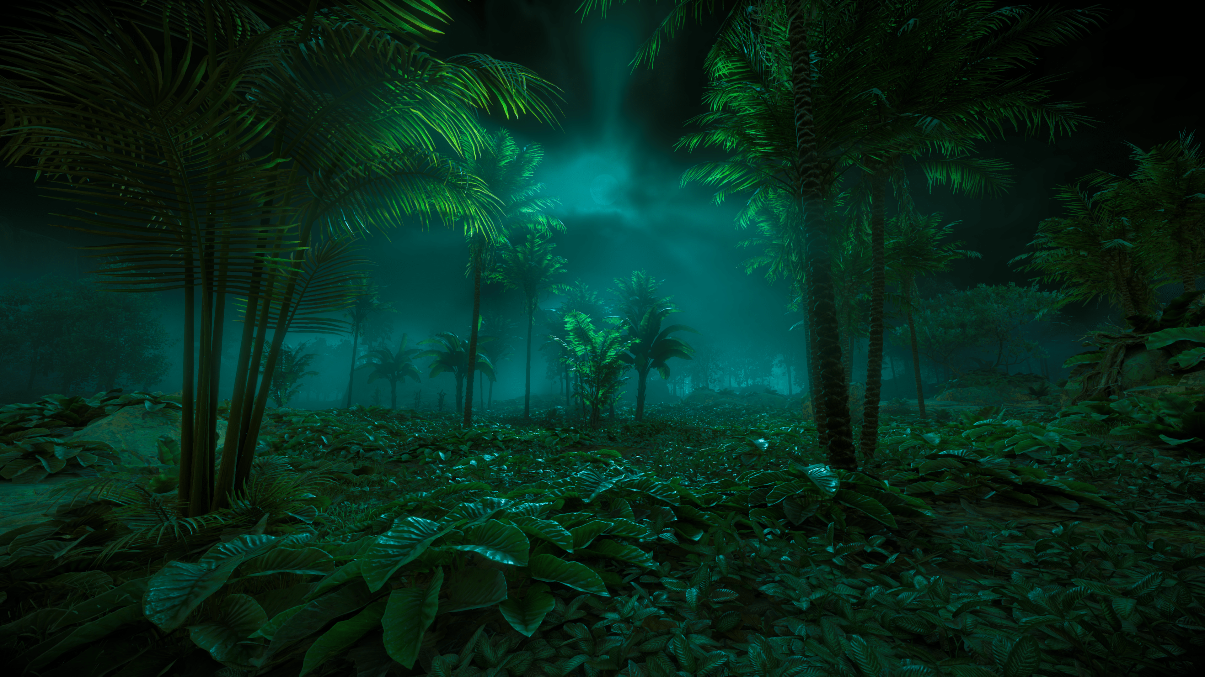 Dark Jungle Wallpaper HQ Free