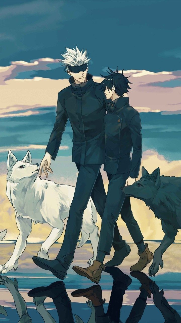 Gojo & fushiguro wallpaper