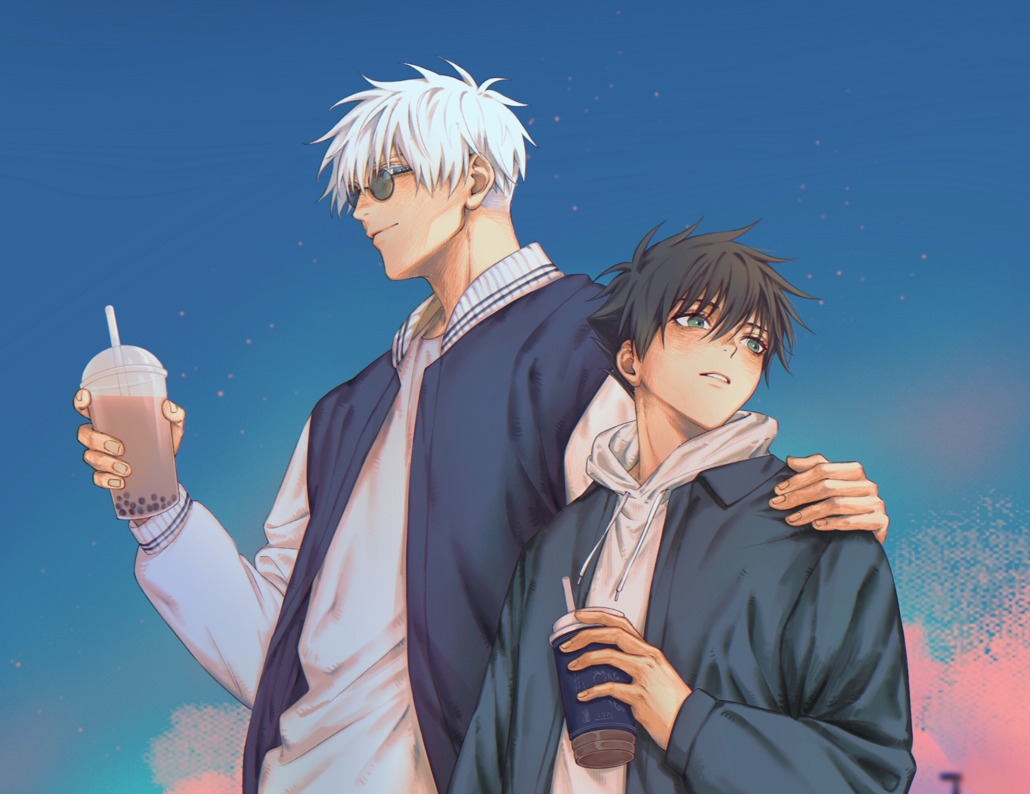 Download Satoru Gojo Megumi Fushiguro