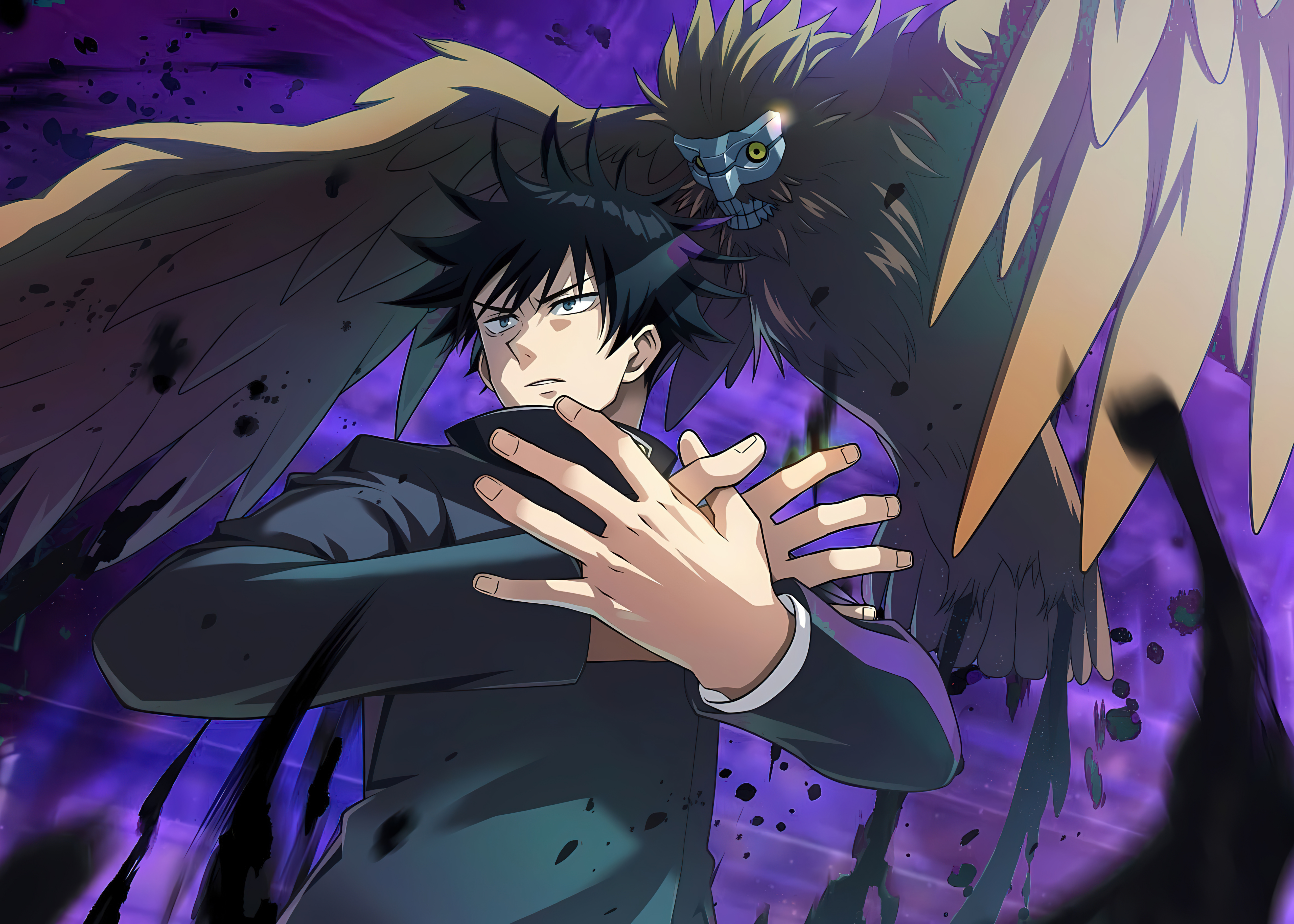 Jujutsu Kaisen Wallpaper 4K, Megumi