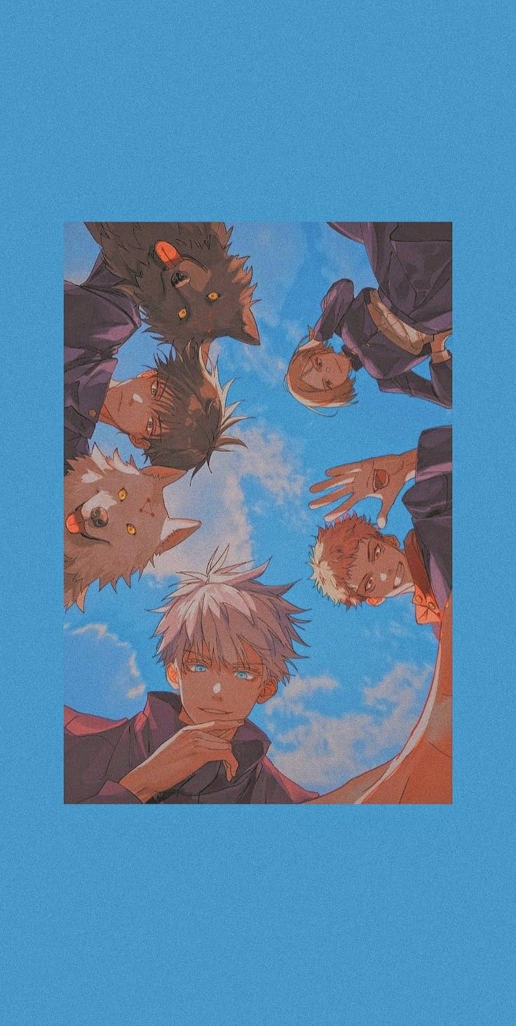 Gojo Satoru, Yuji Itadori, Megumi