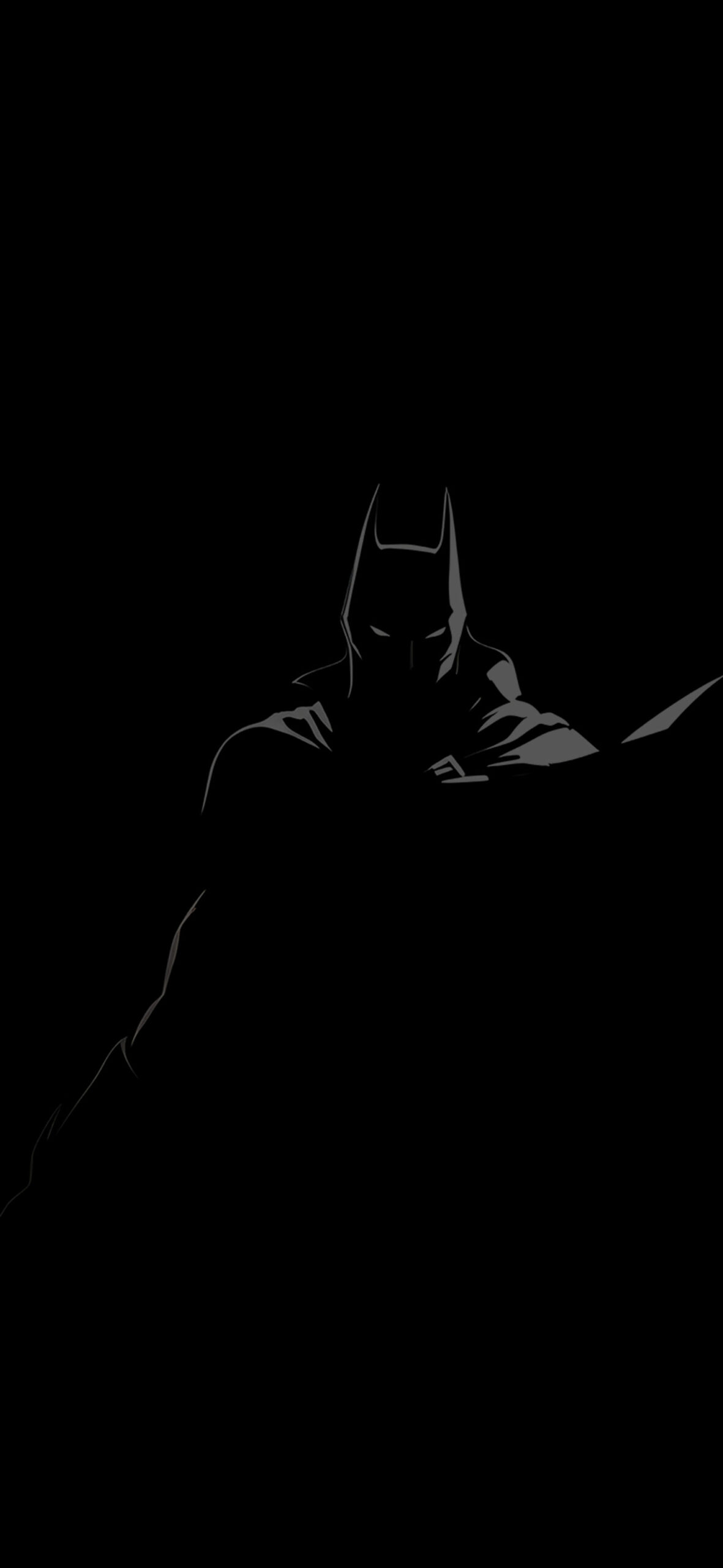 DC Mysterious Black & White Batman