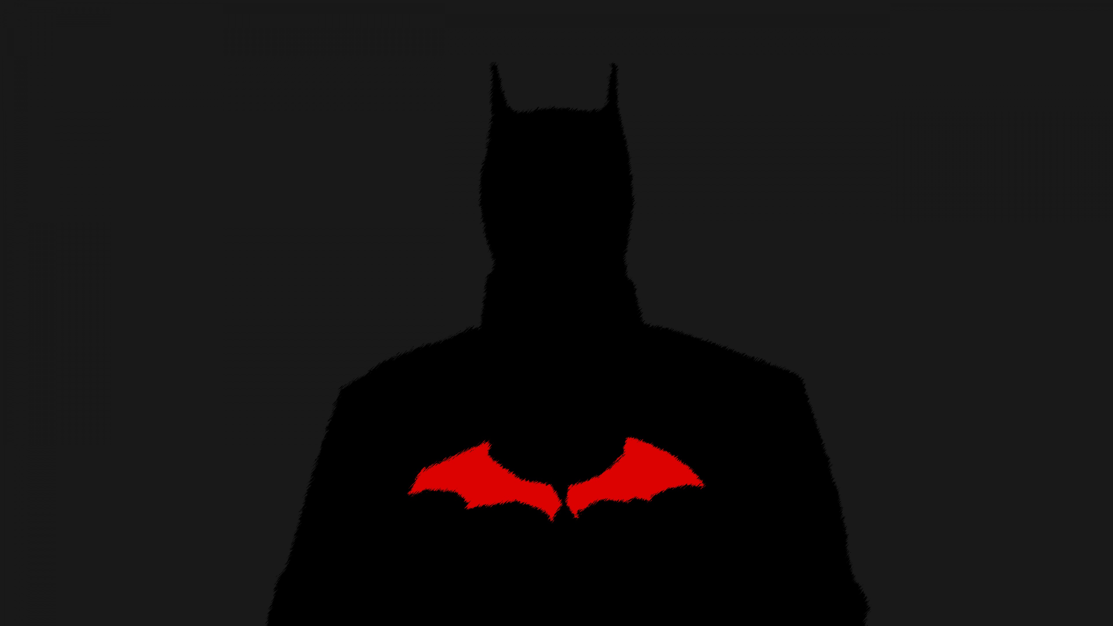 Batman Silhouette Wallpaper 5K