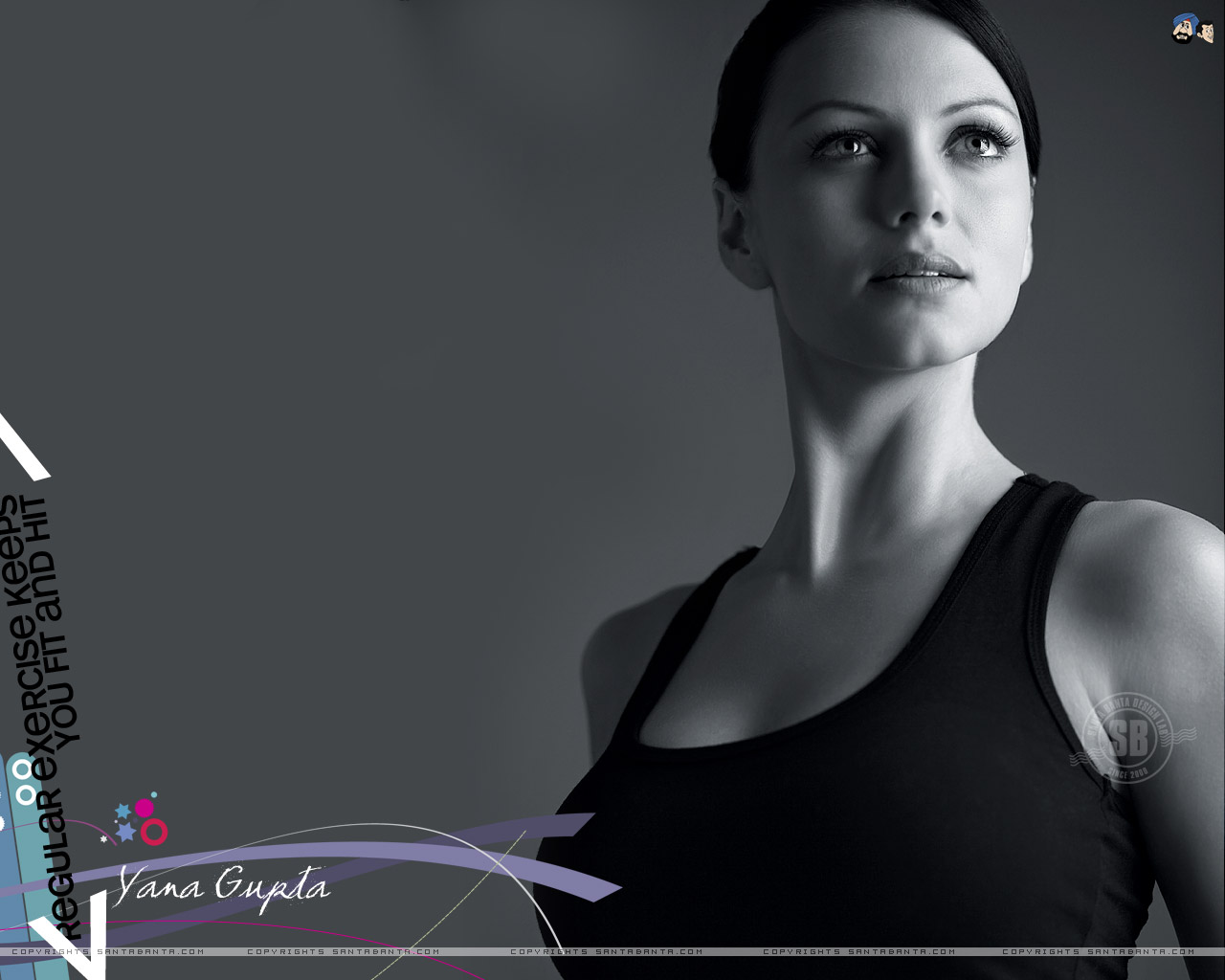 SantaBanta Wallpaper Yana Gupta