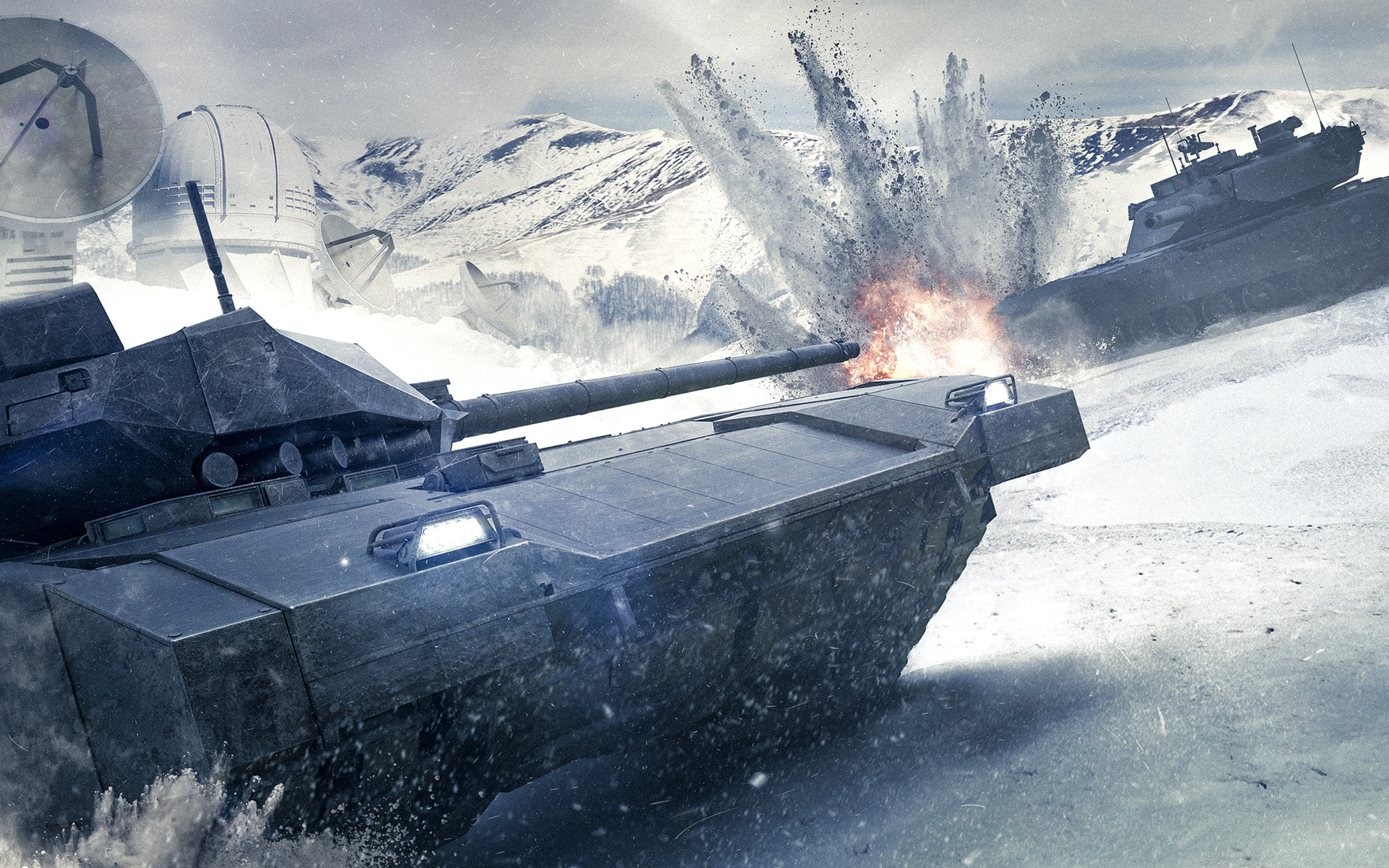 Wallpaper. Armored Warfare