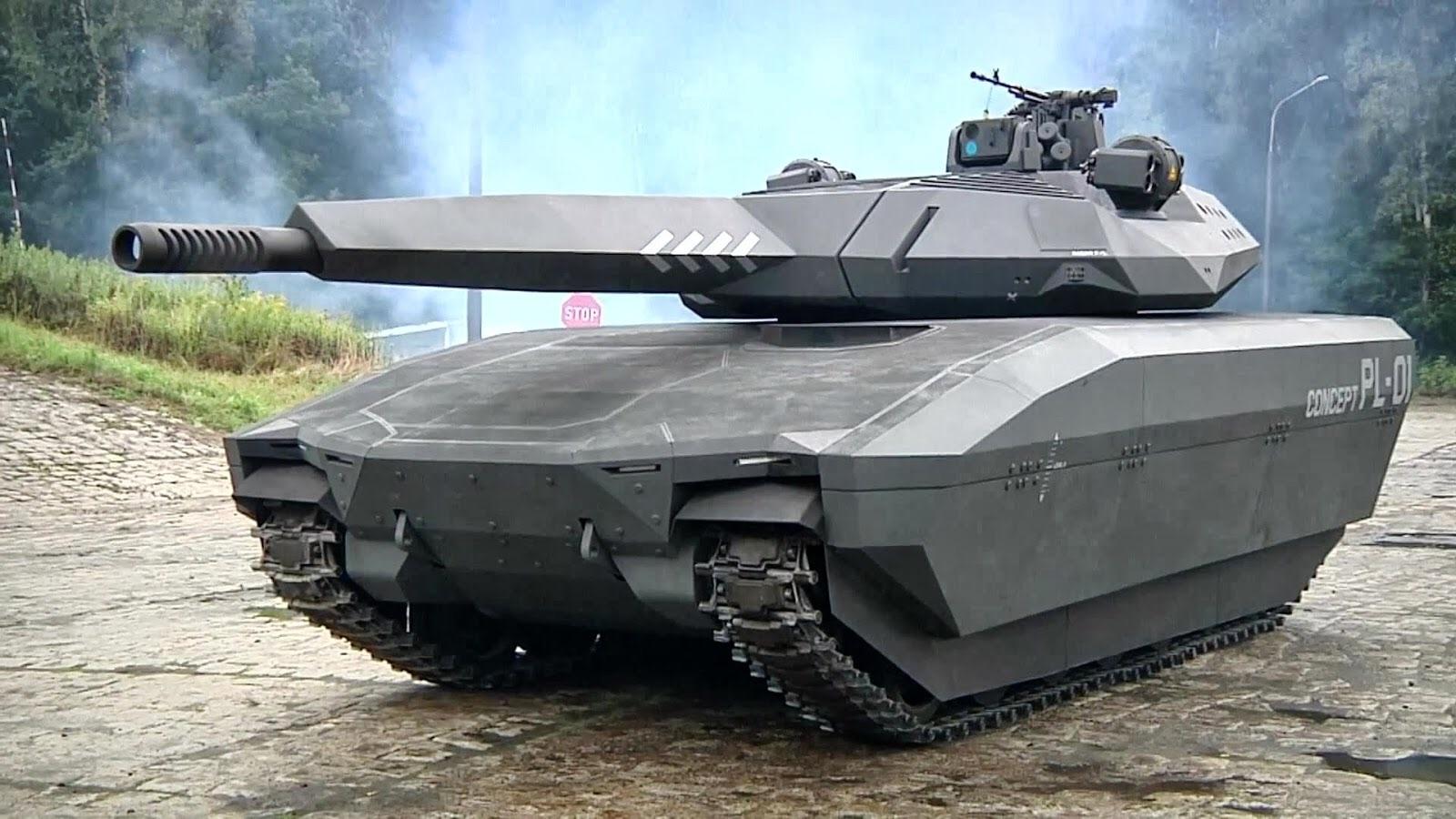 Polish PL01 Concept tank