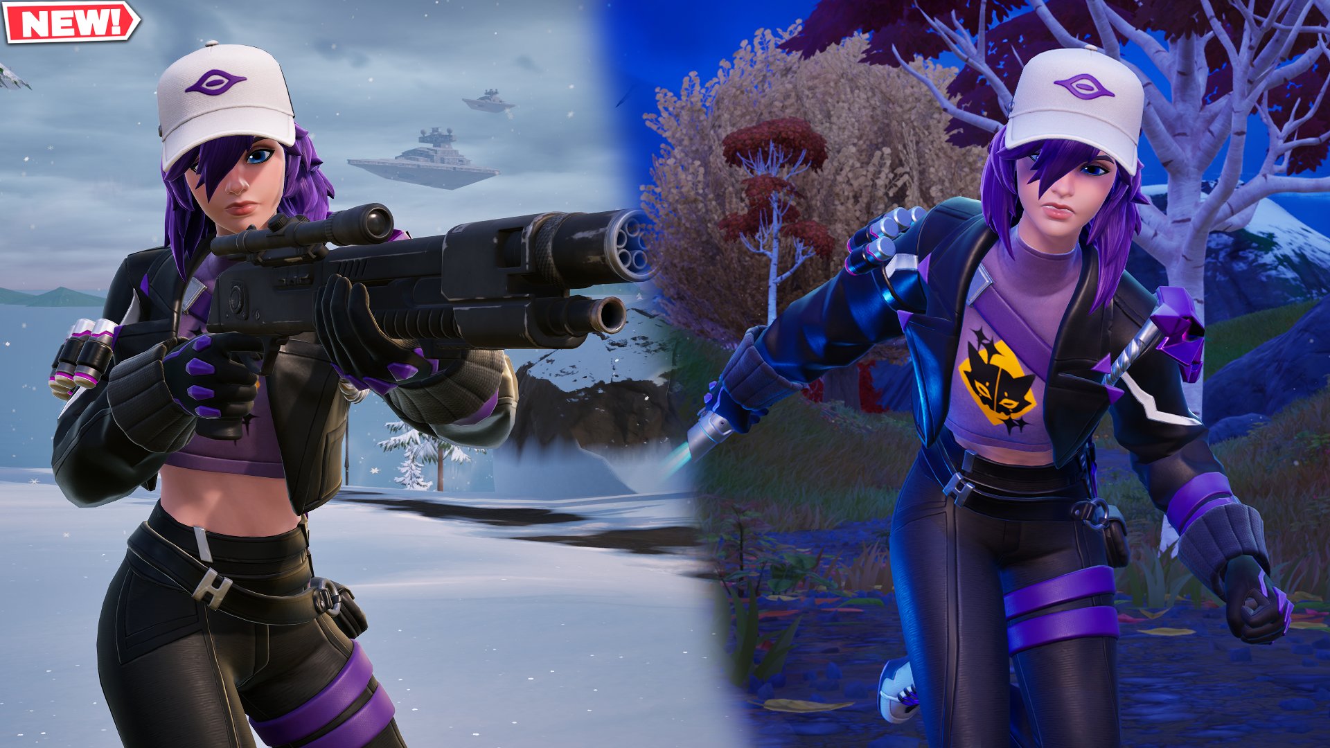 Fortnite PERI Skin GAMEPLAY