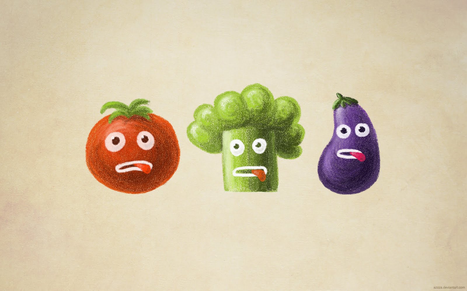 Funny vegetables. Boriana's Creative