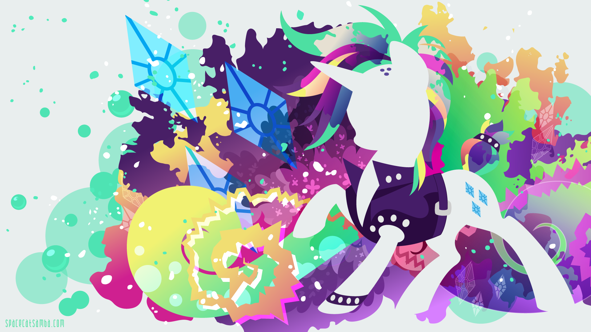 Punk Rarity Silhouette Wallpaper, r