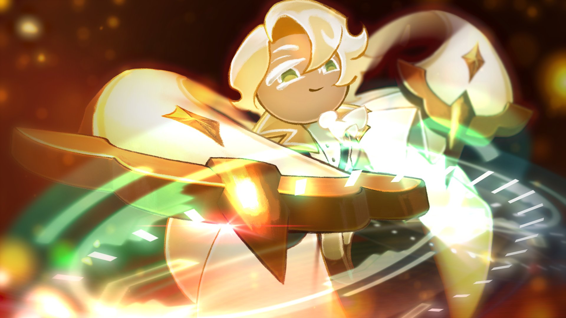 Download Clotted Cream Cookie (Cookie Run) Video Game COOKIE RUN: KINGDOM HD Wallpaper