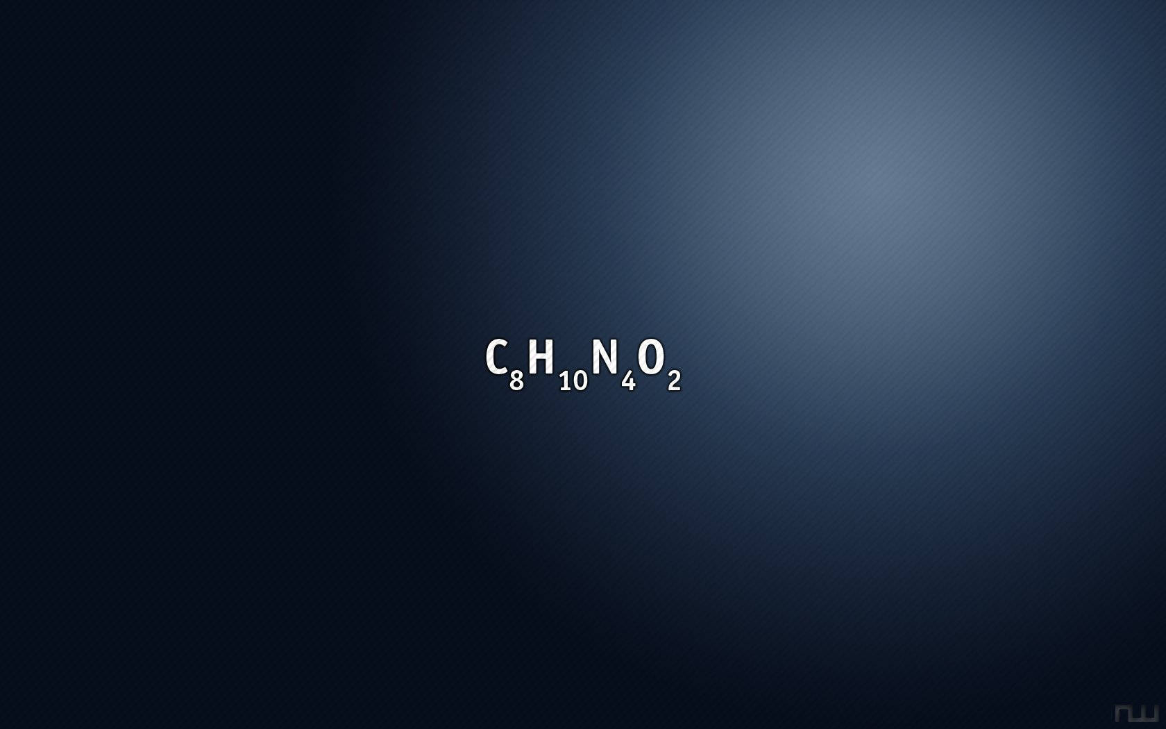 Chemistry Caffeine C8h10n4o2 Formula