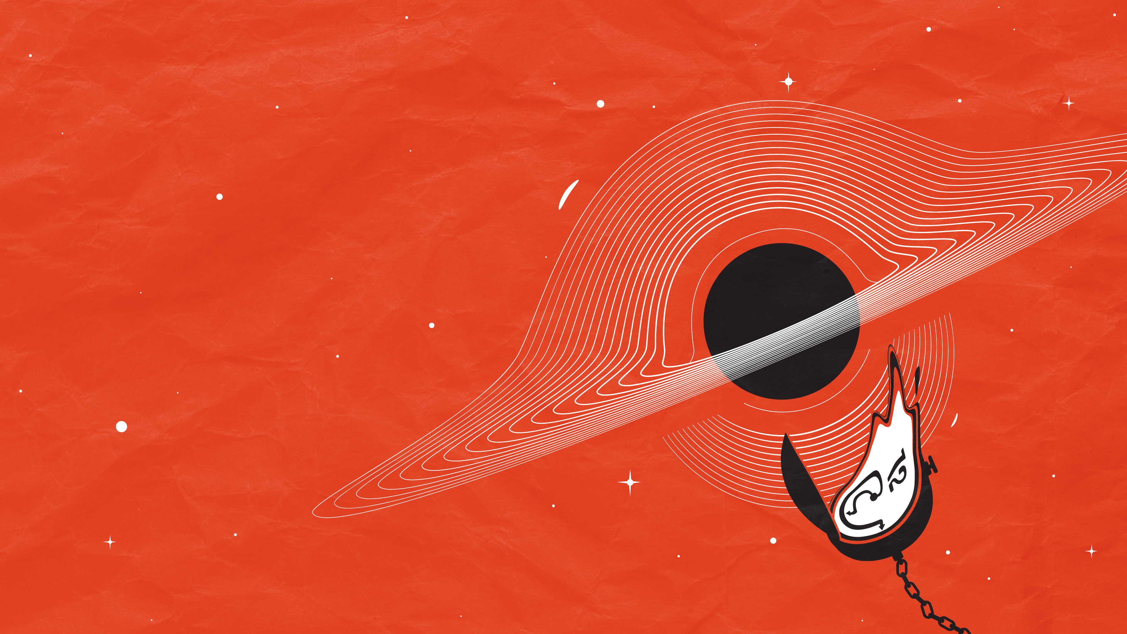 Black Hole Desktop & Phone Wallpaper