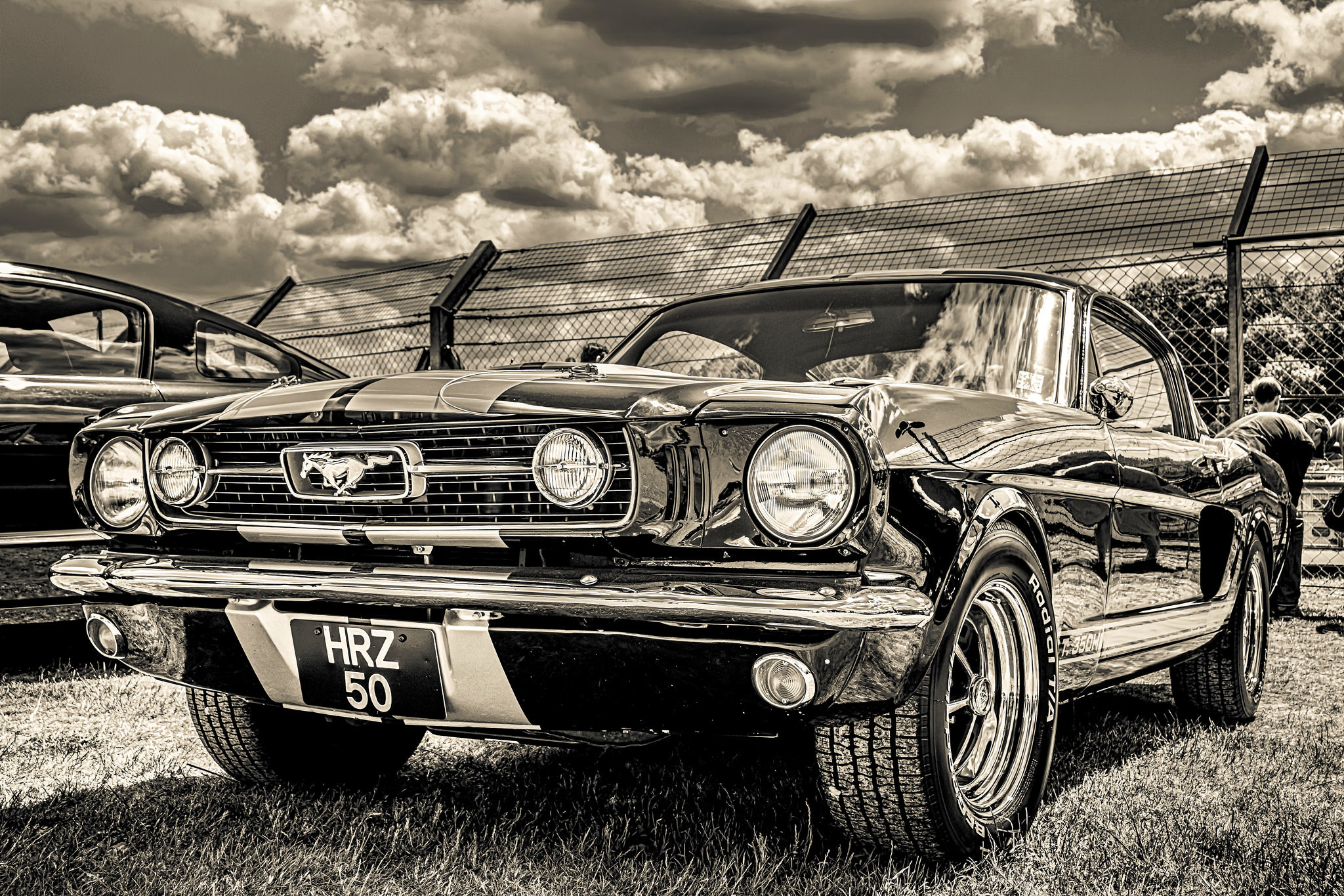 Wallpaper Ford Mustang, 1965, the front