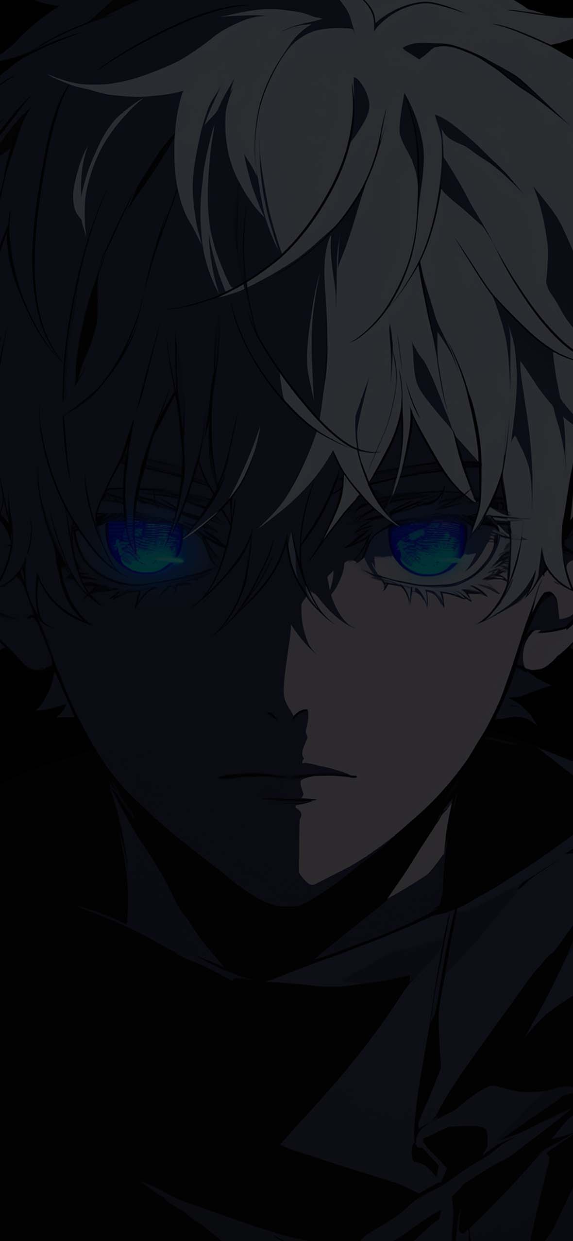 Intense Satoru Gojo Glowing Eyes Wallpaper Wallpaper HD