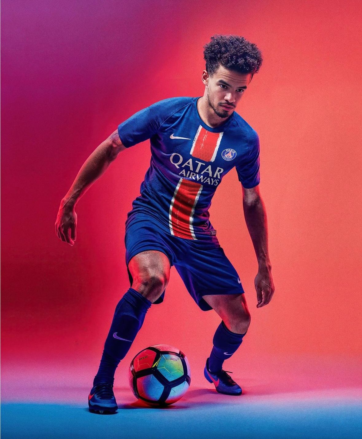 Paris Saint Germain Unveil New Home Kit