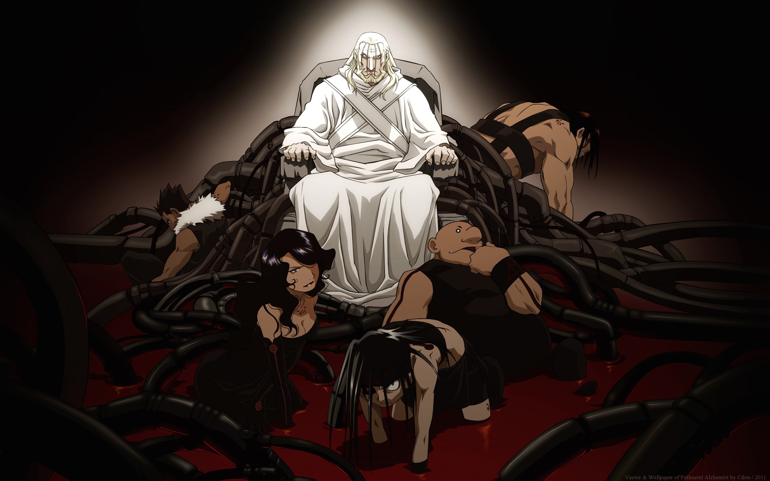 Powerful magician in the anime