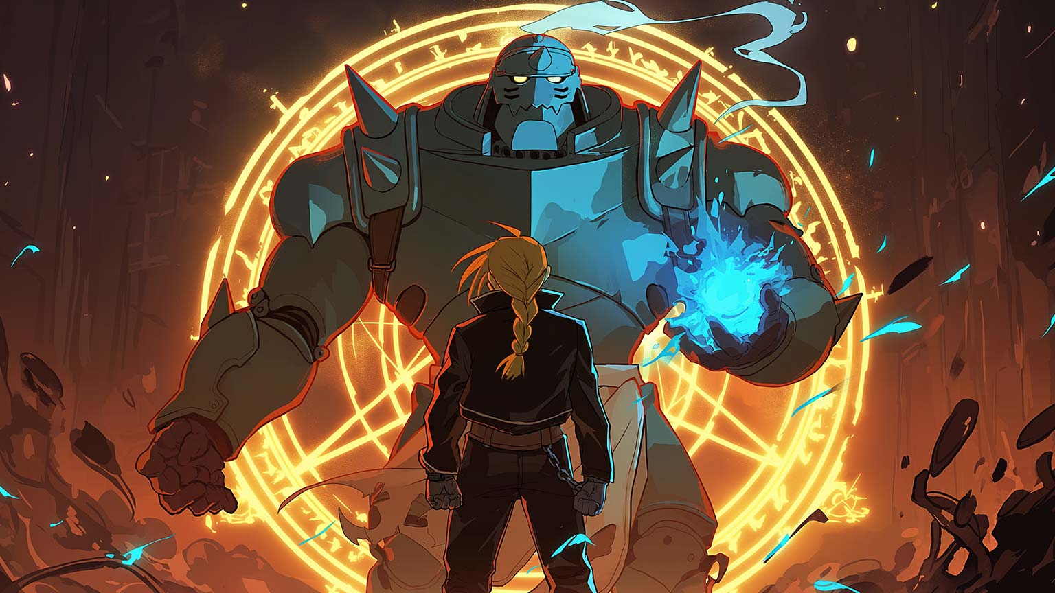 Fullmetal Alchemist Elric Brothers