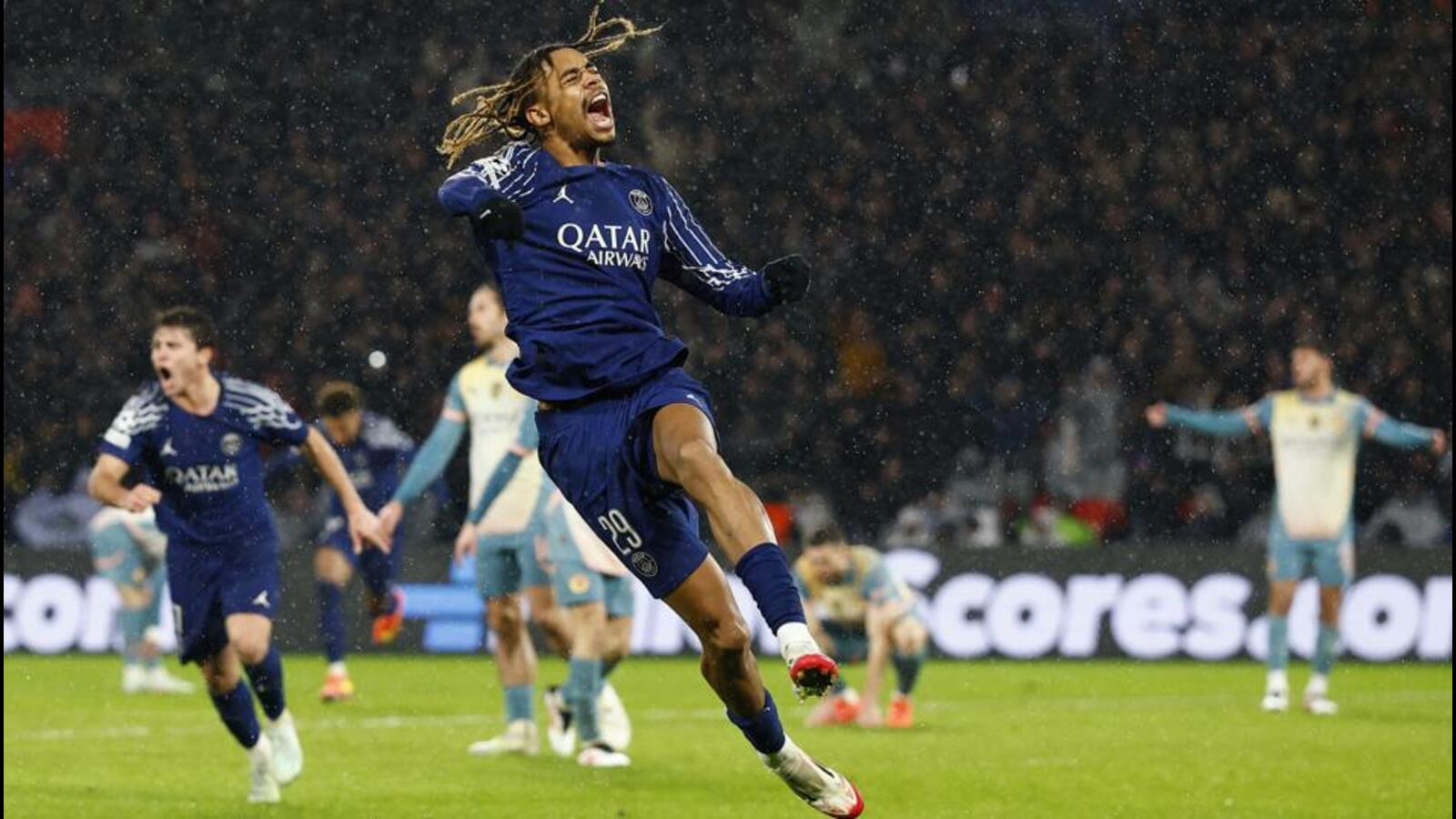 Young Barcola headlines PSG reboot