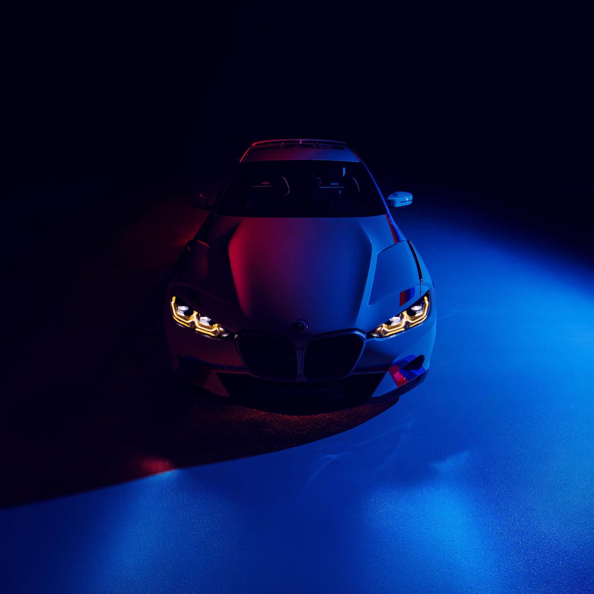 BMW CSL Wallpaper 4K, 8K, Colorful