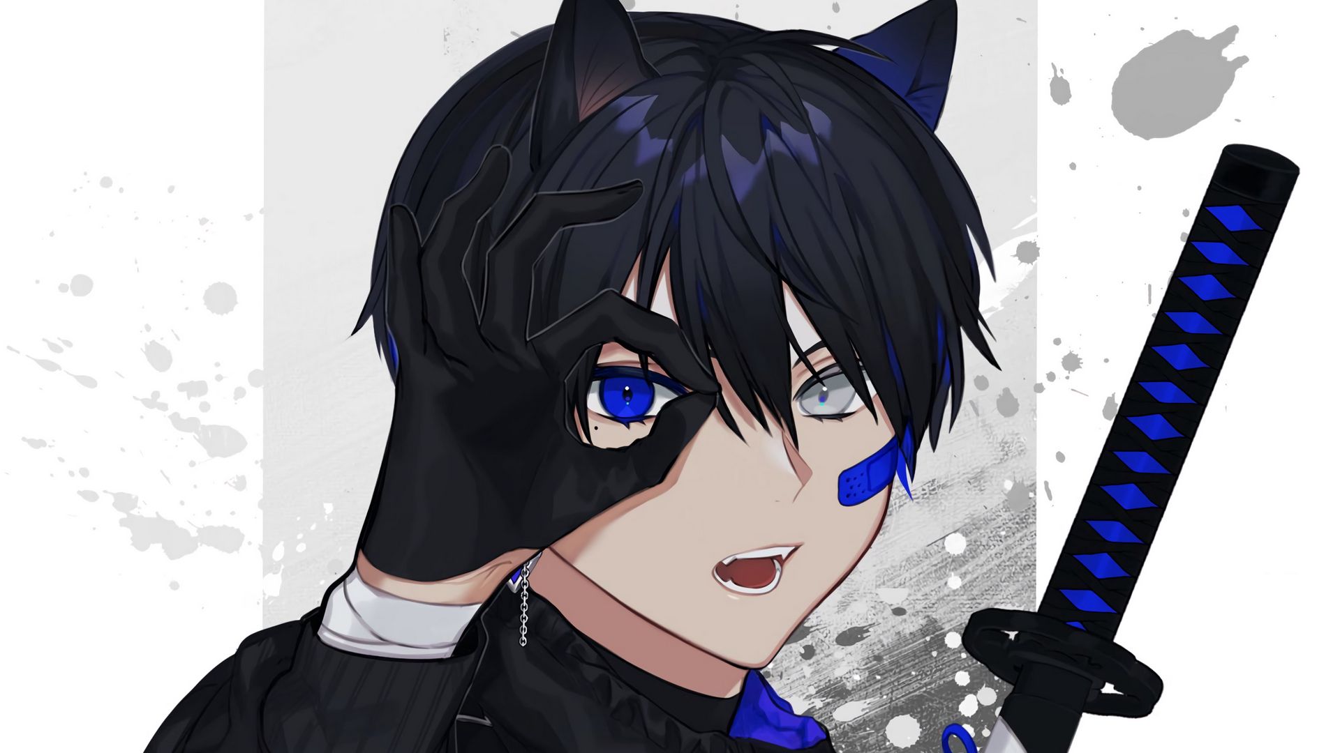 Download wallpaper 1920x1080 ninja, guy