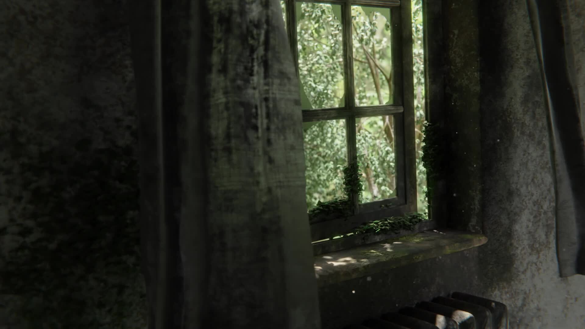 The last of us main menu screen recreation