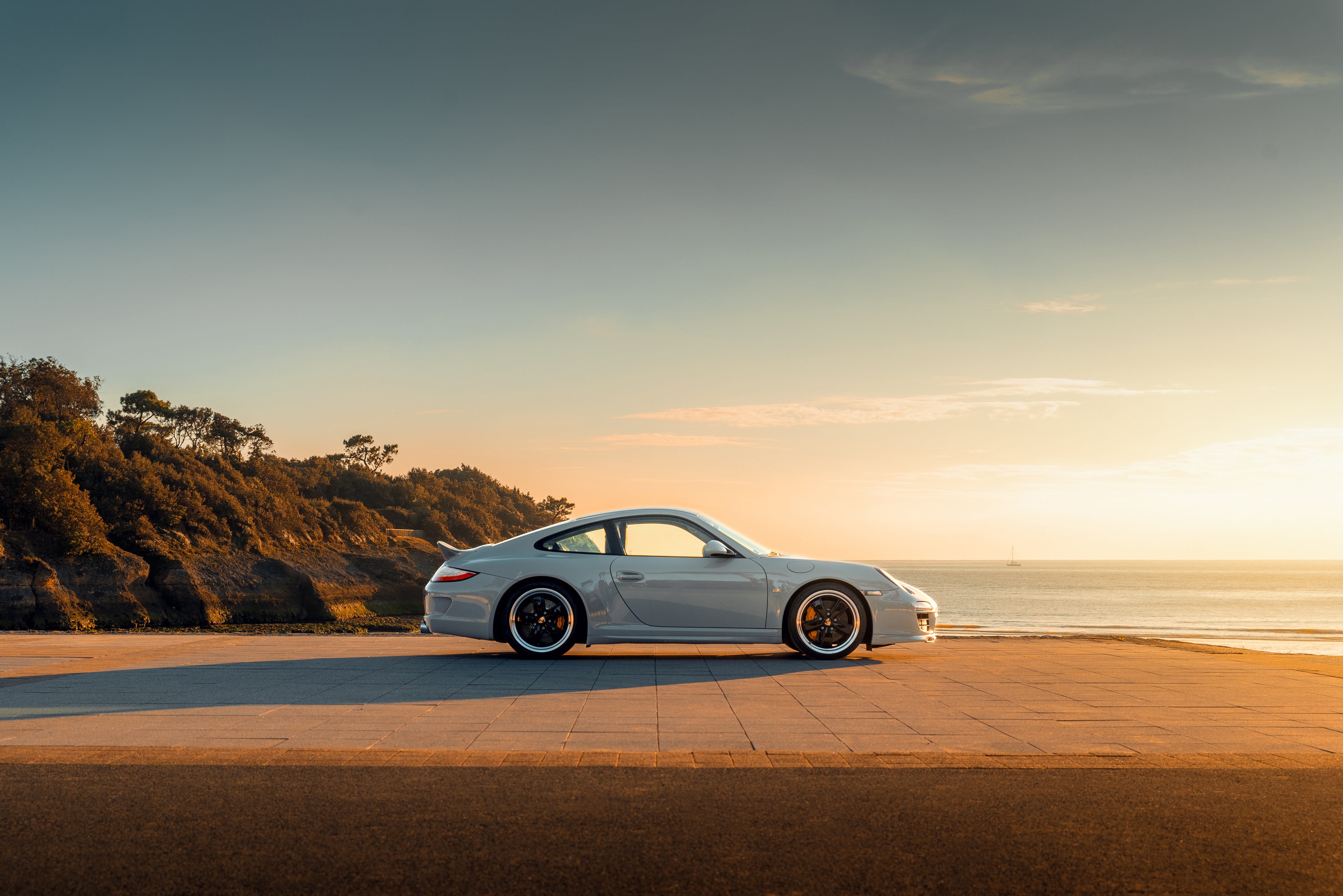 Wallpaper 911, 997, Porsche, side view