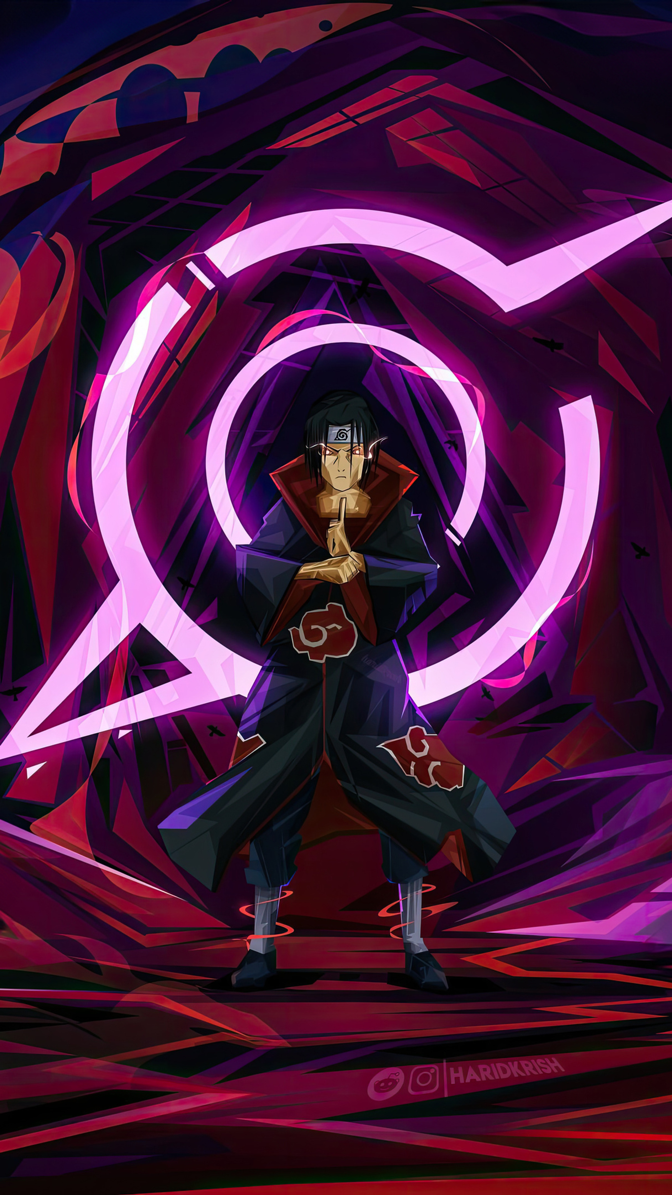 Itachi Uchiha 4k Art Sony