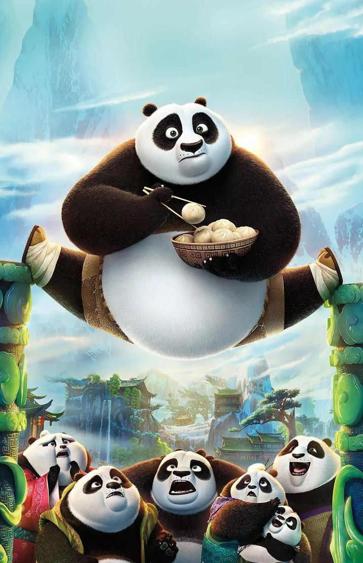 Disney Kung Fu Panda Funny Wallpaper