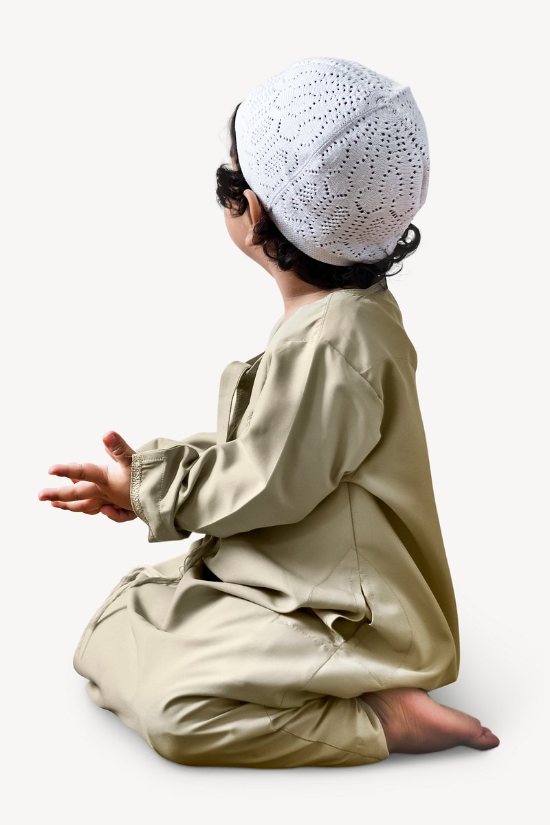 Muslim Boy Praying Image. Free Photo