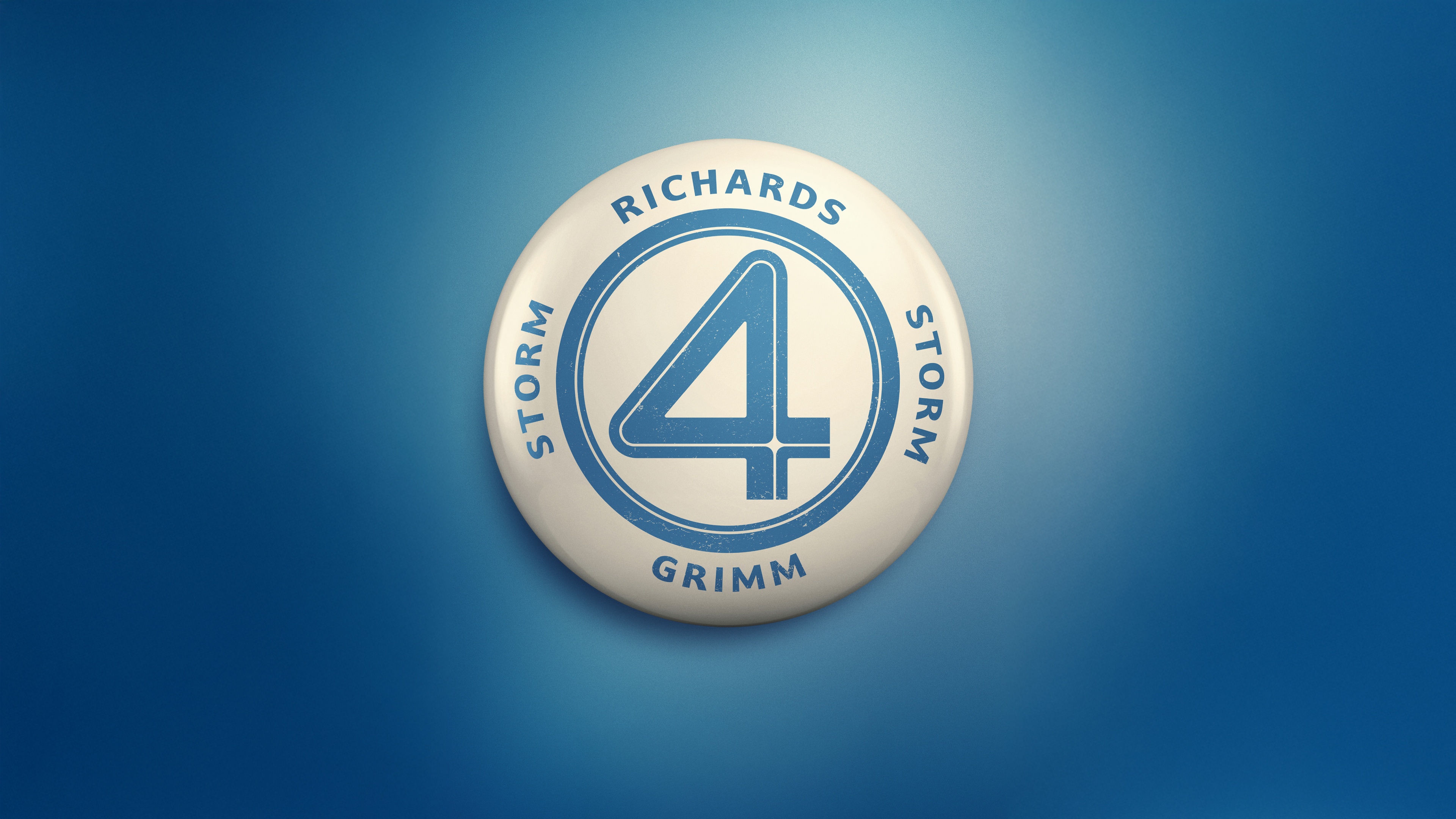 The Fantastic Four: First Steps Wallpaper 4K, 5K, Blue background