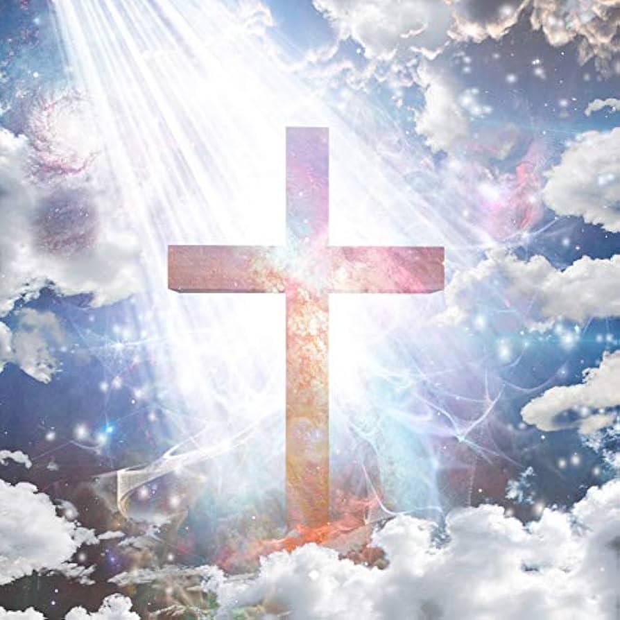 Heavenly Cross Photography Backdrop